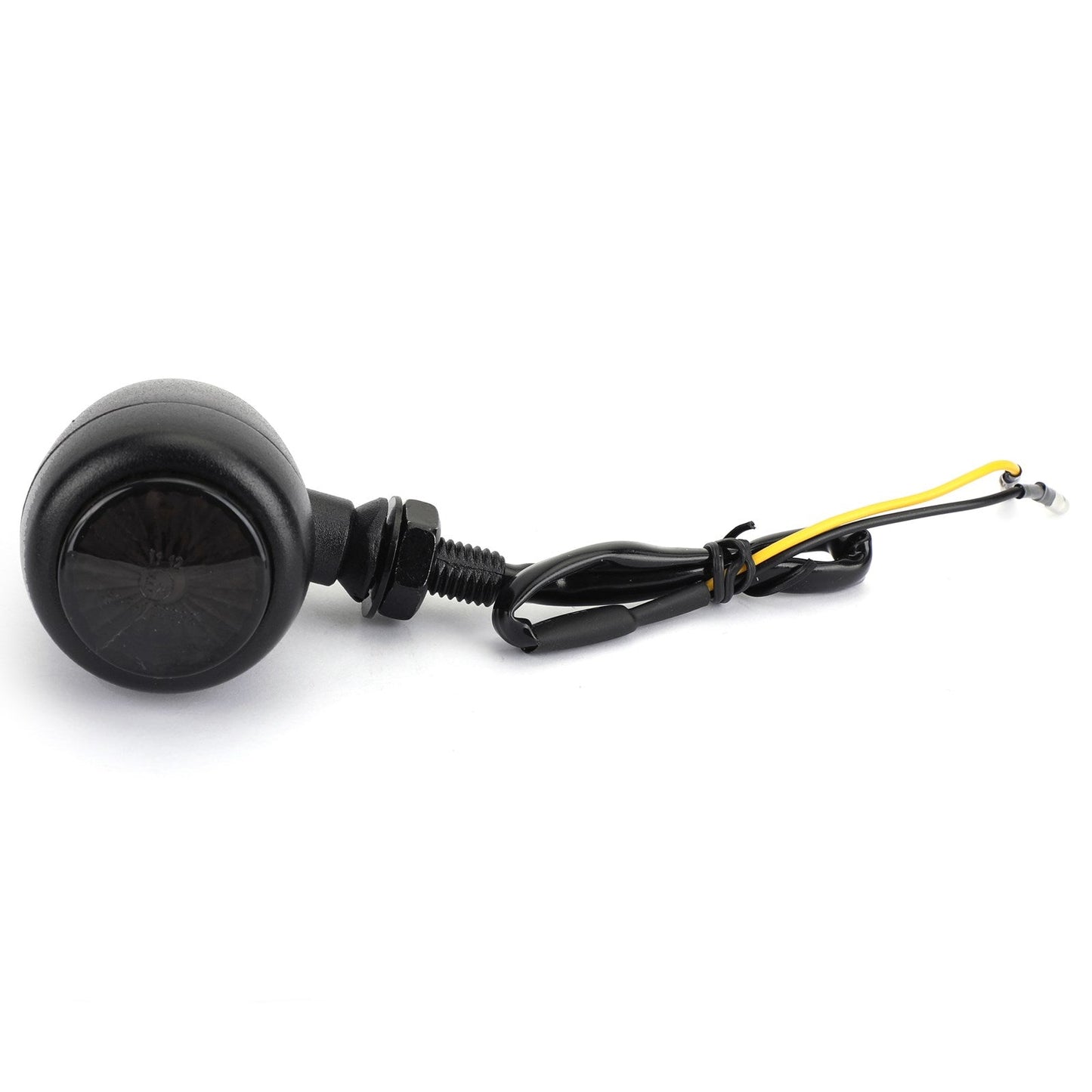 Turn Signals Indicators Fit For Harley Chopper Cafe Racer Black