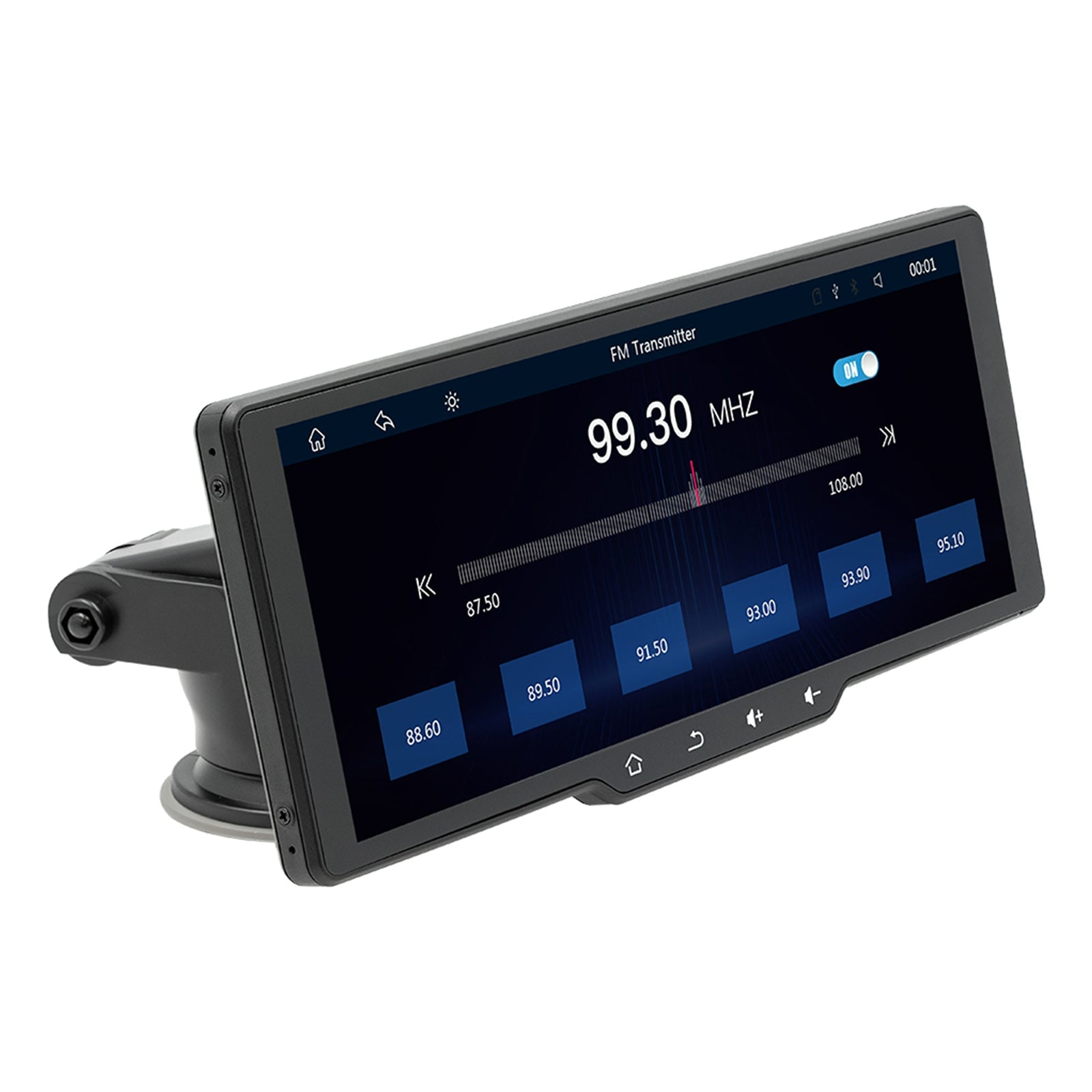 10.77" Screen Portable Wireless Carplay Car Bluetooth MP5 Player + 4 LED Camera