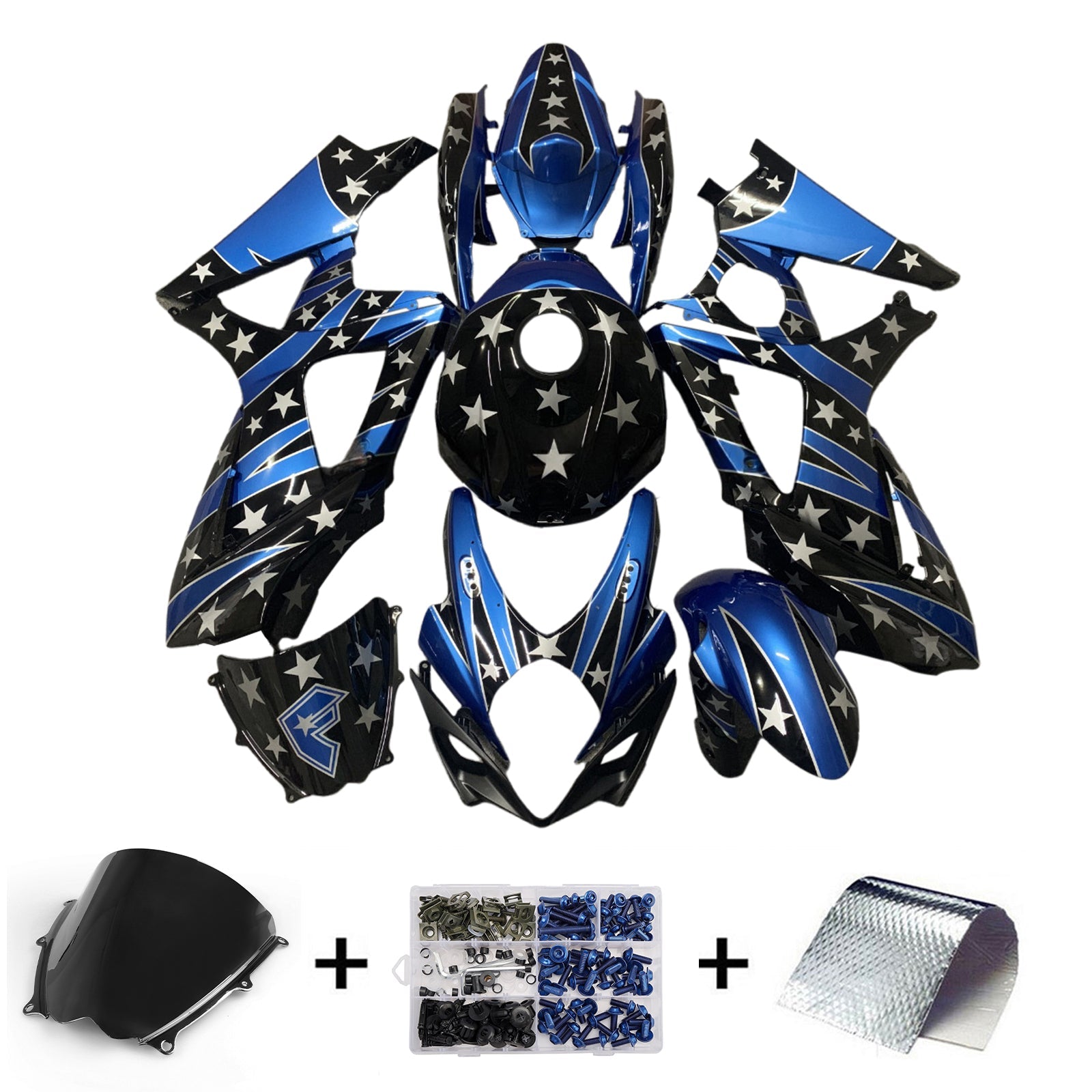 Injection Fairing Kit Bodywork Plastic ABS For Suzuki GSXR1000 2007-2008 K7