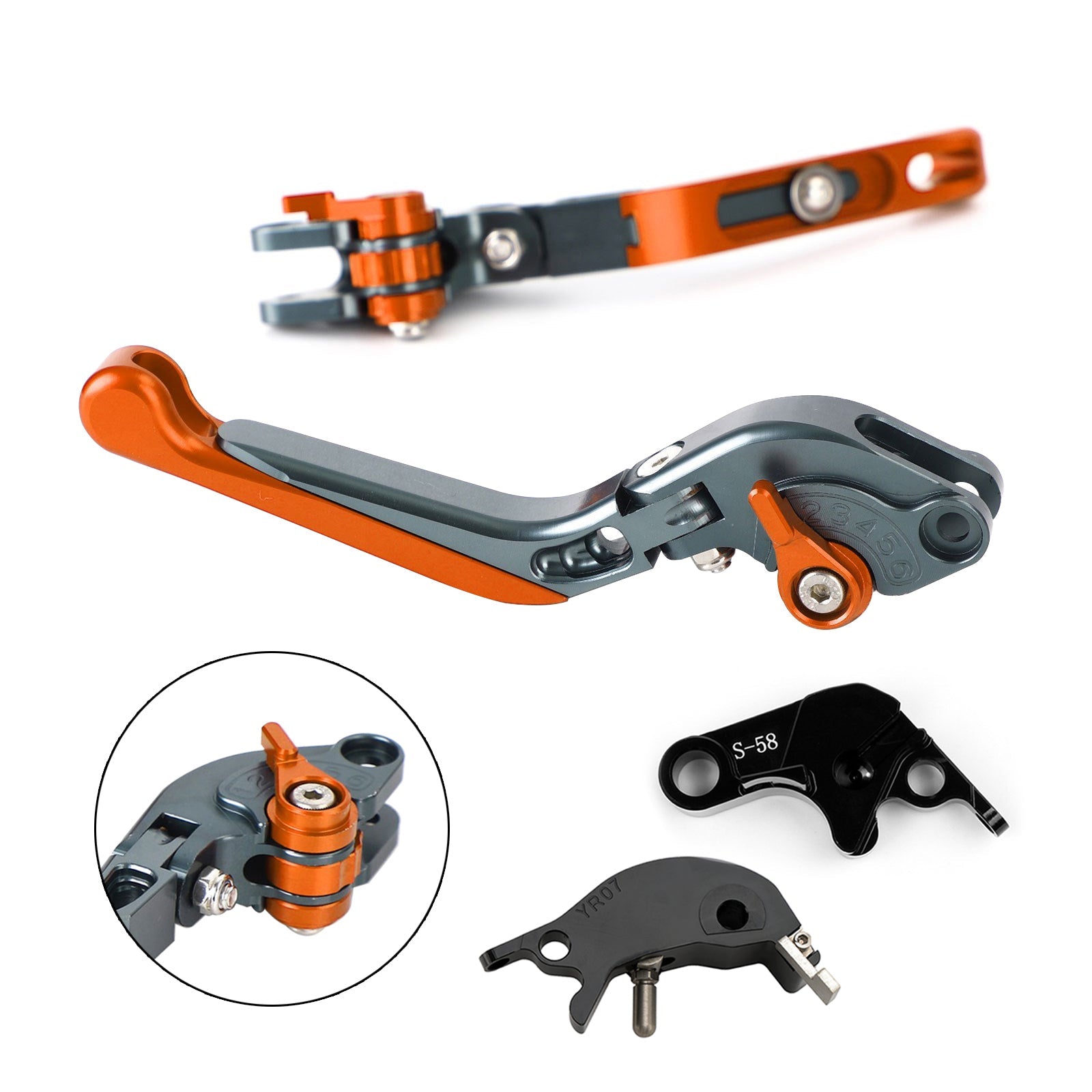 2022-2023 YAMAHA YZF R7 MT-10/SP FZ-10/SP Adjustable Clutch Brake Lever