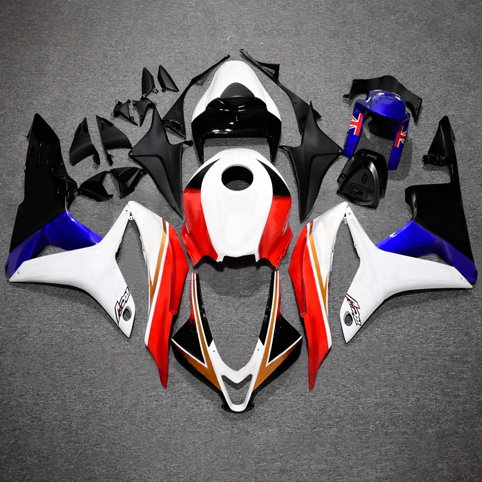 Injection Fairing Kit Bodywork Plastic ABS For Honda CBR600RR 2007-2008 F5