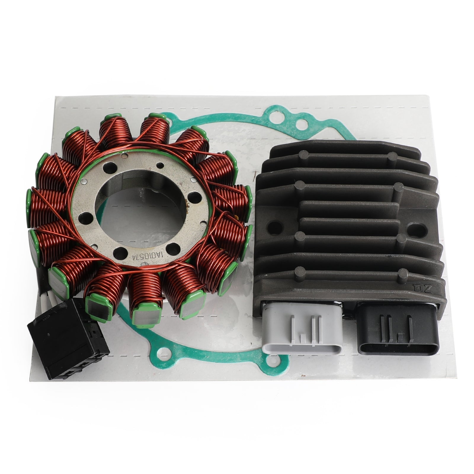 2006 Kawasaki Ninja ZX-10R ZX1000D6F Regulator Stator Coil Gasket Kit 21003-0036 21066-0714