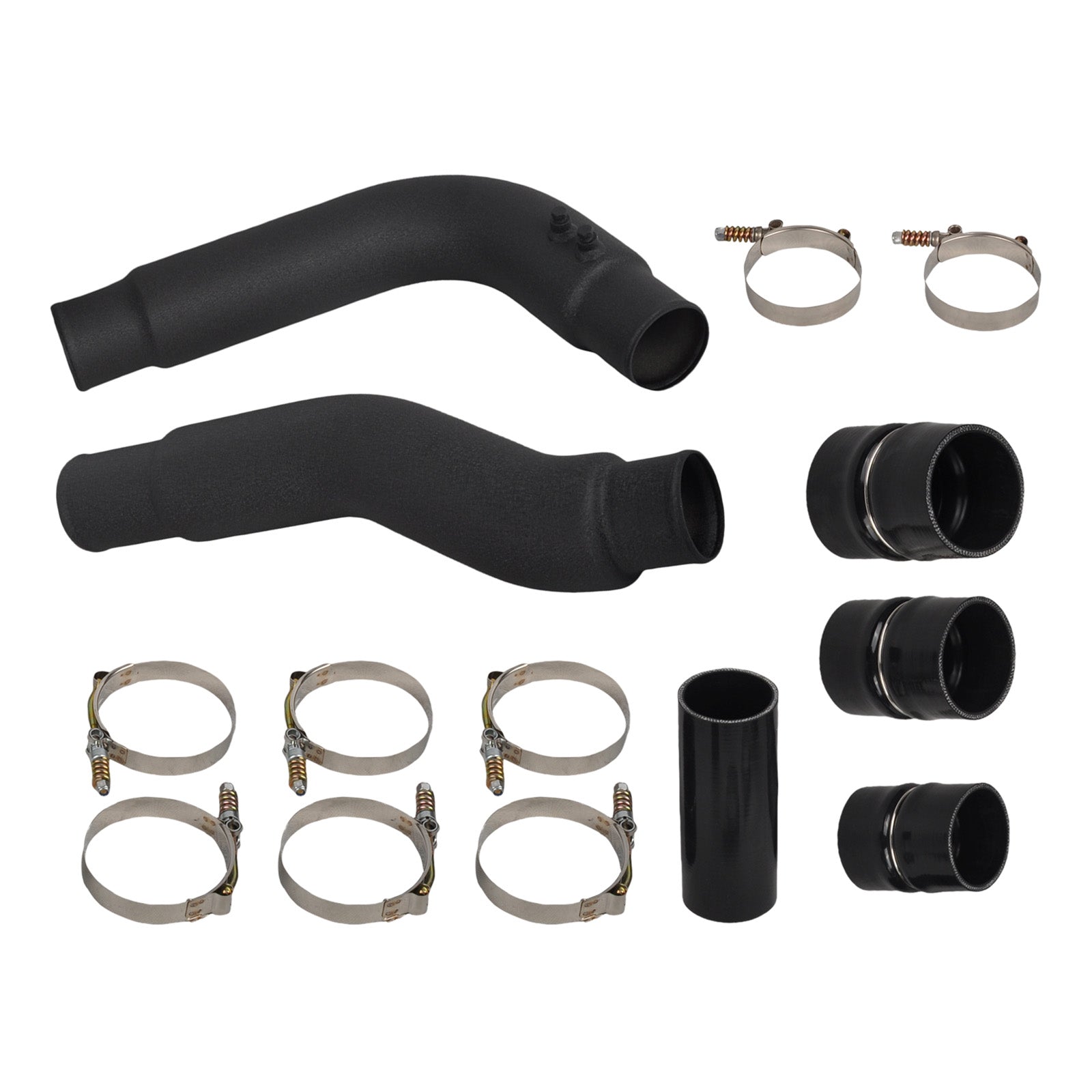 Intercooler Pipe Kit & Boots For Dodge 5.9L Cummins Diesel 2003-2007 Black