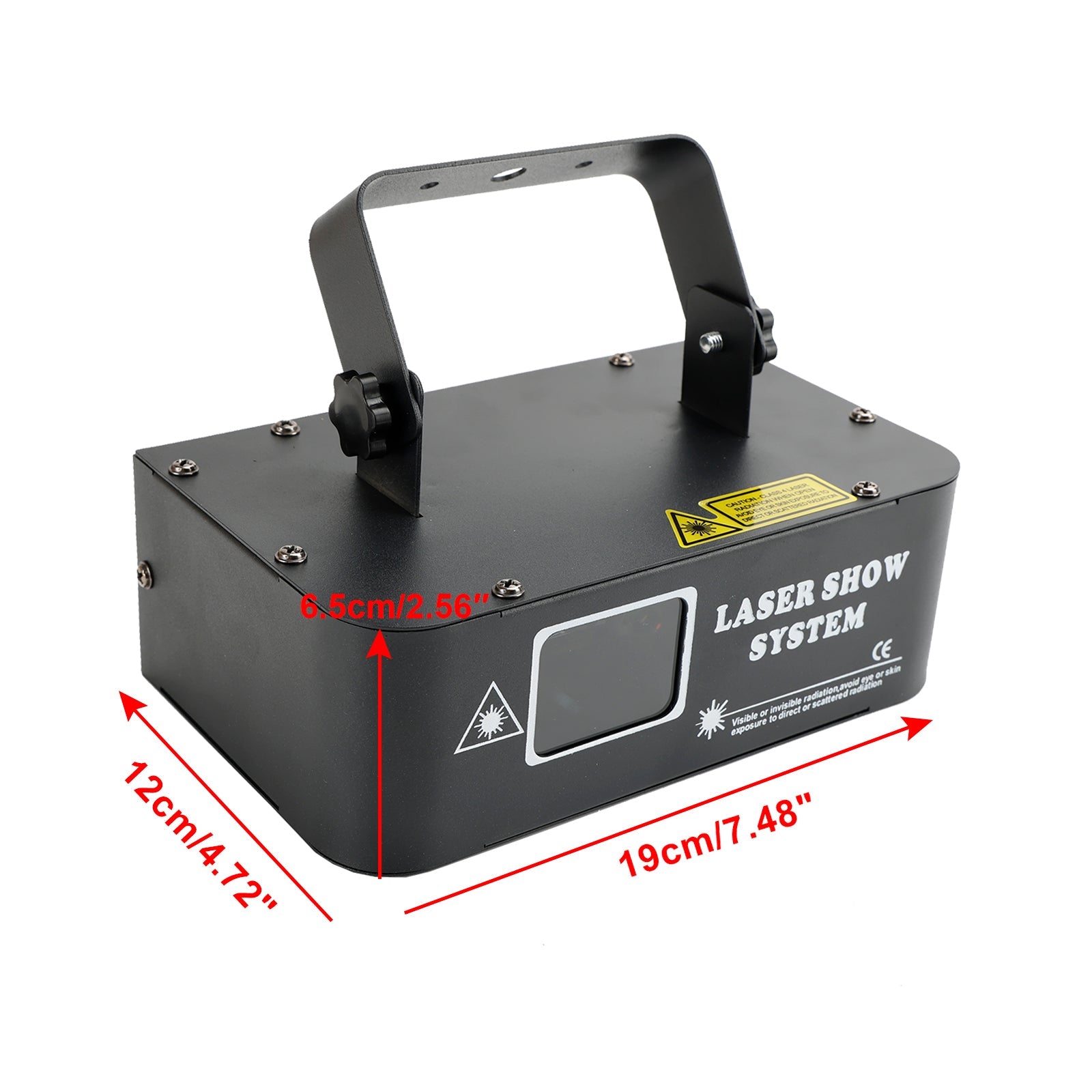 500mW RGB Laser Beam Projector Light DMX Scan Disco Party Show Stage Lighting