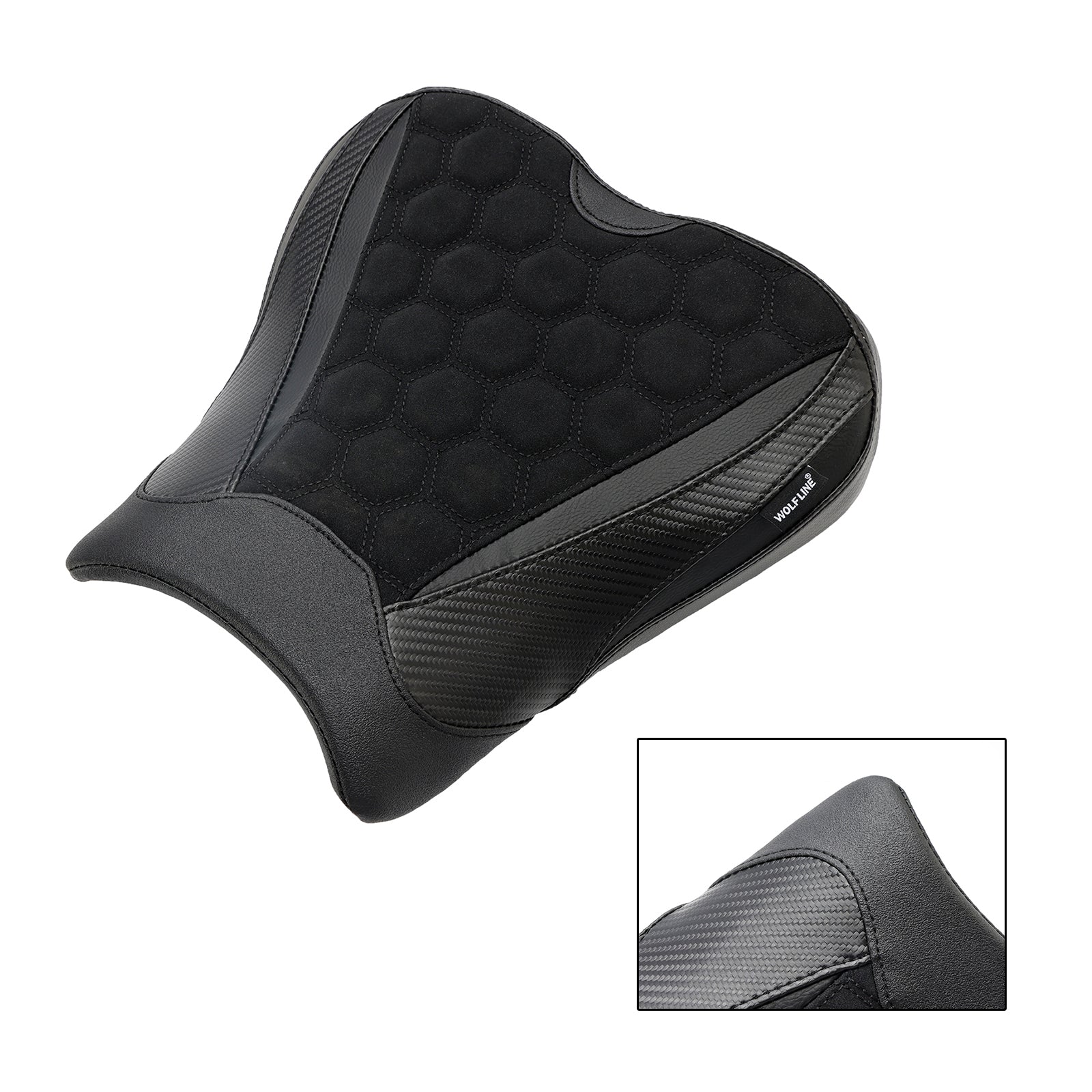 2023 KAWASAKI Ninja ZX-4R ZX-4RR Front Driver Seat Raider Cushion Pu Blacka