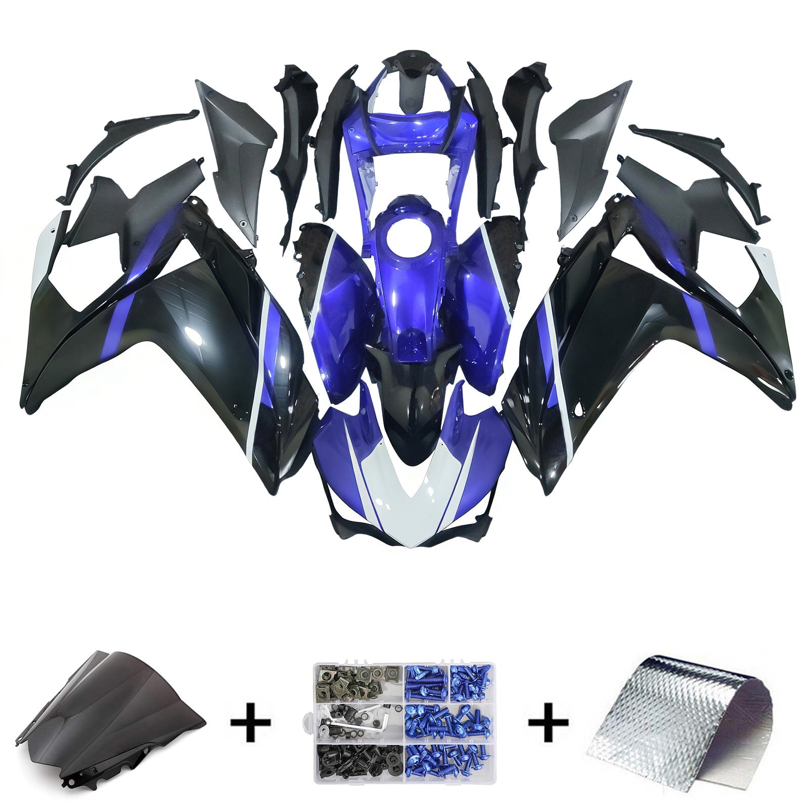 Injection Fairing Kit Bodywork ABS For Yamaha YZF-R3 2014-2018 R25 2015-2017