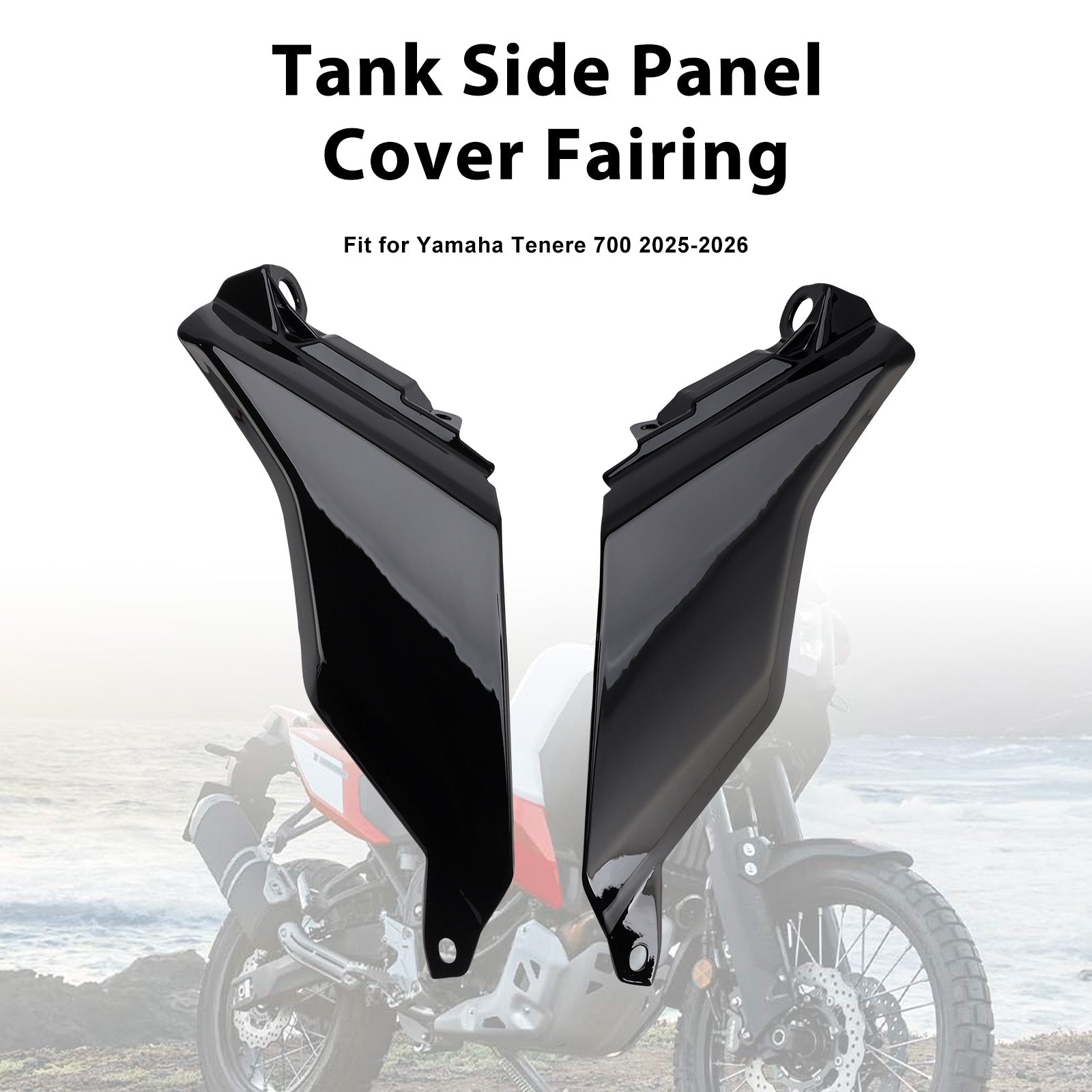 Tank Side Cover Panel Fairing Cowl For Yamaha Tenere 700 2025-2026
