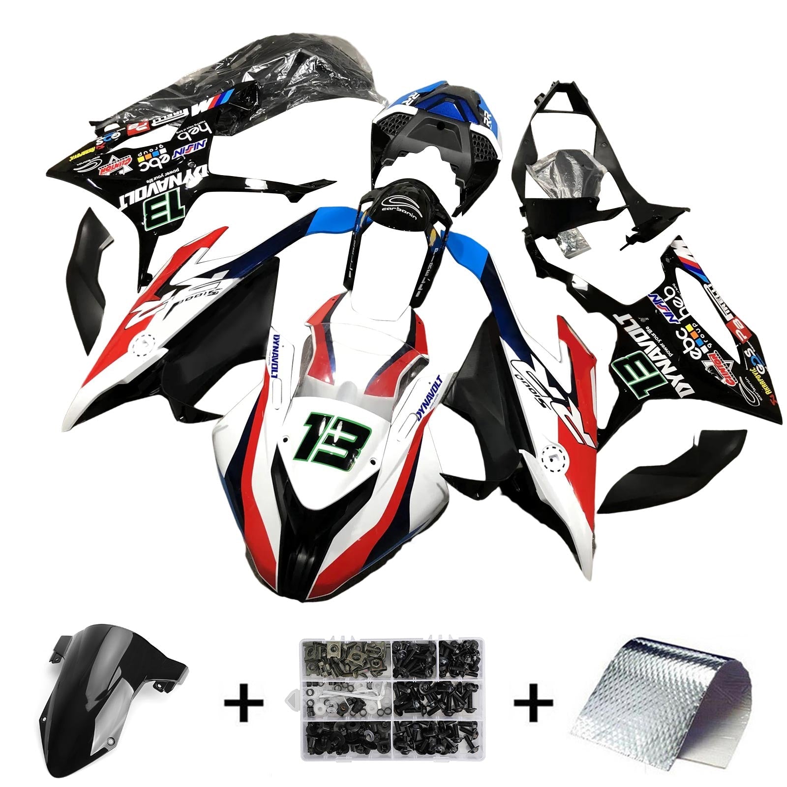 2019-2022 BMW M1000RR S1000RR Fairing Kit Bodywork Plastic ABS