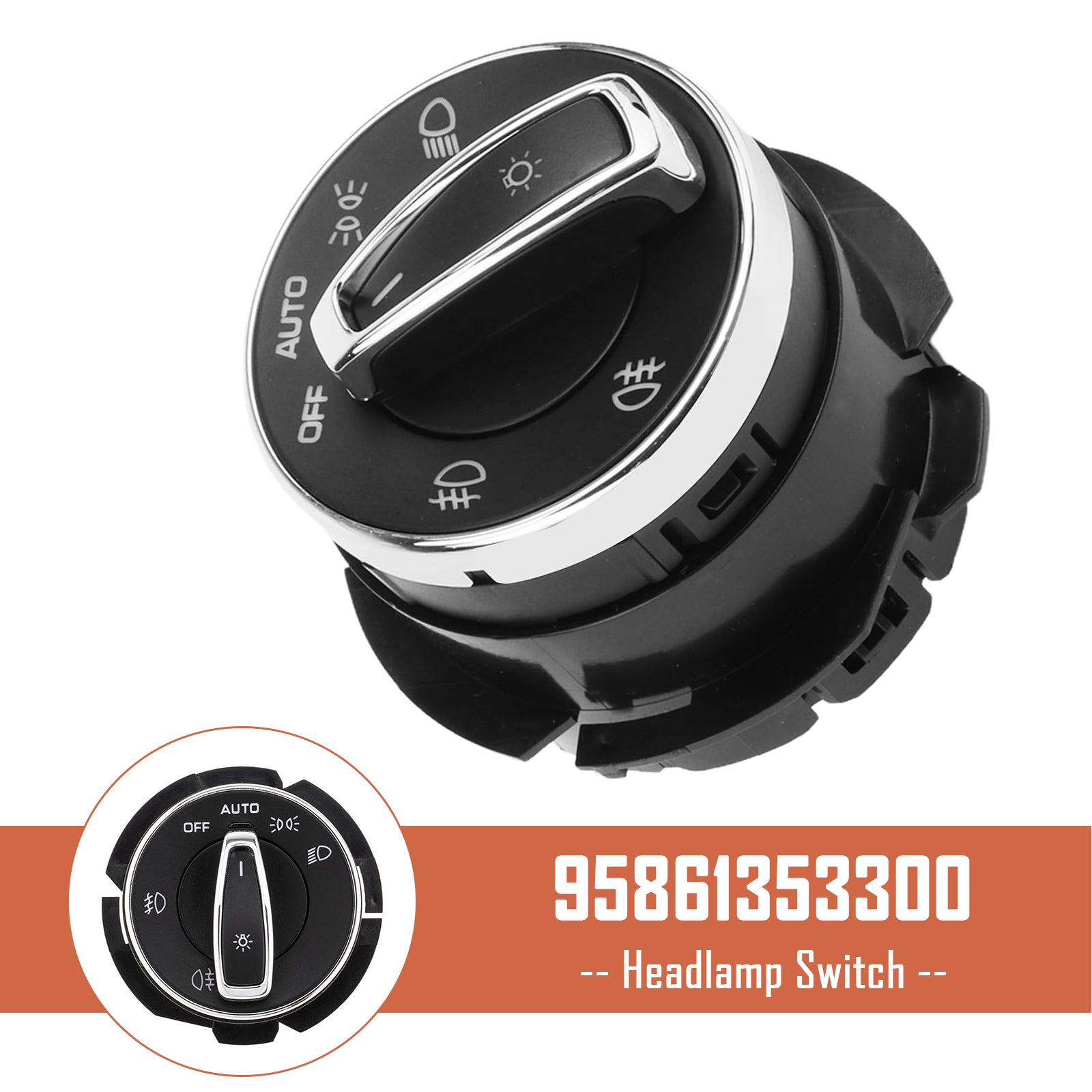 2011-2016 Porsche Cayenne Headlamp Switch 95861353300 95861353305