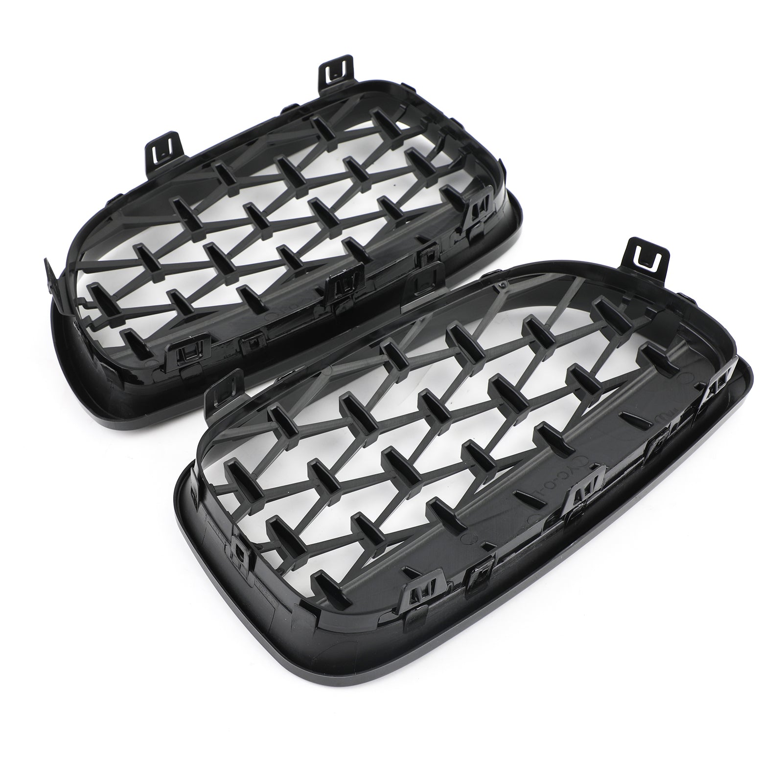 Front Grille Fit for BMW 1 Series E81 E87 E82 E88 128i 135i 2008-2012 Black & Chrome Generic