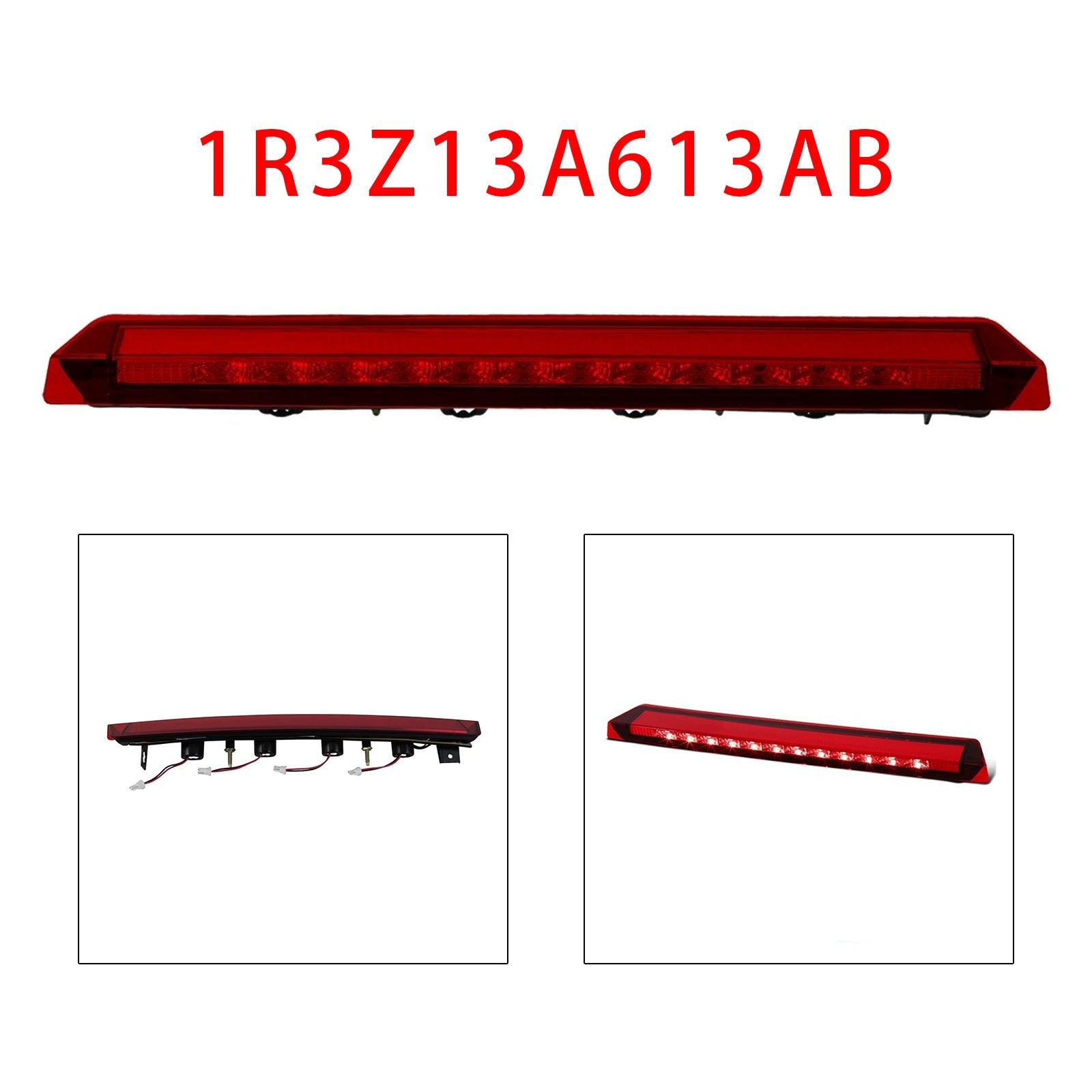 1999-2004 Ford Mustang V6/GT Bright LED Red 3rd Third Brake Light Stop Lamp