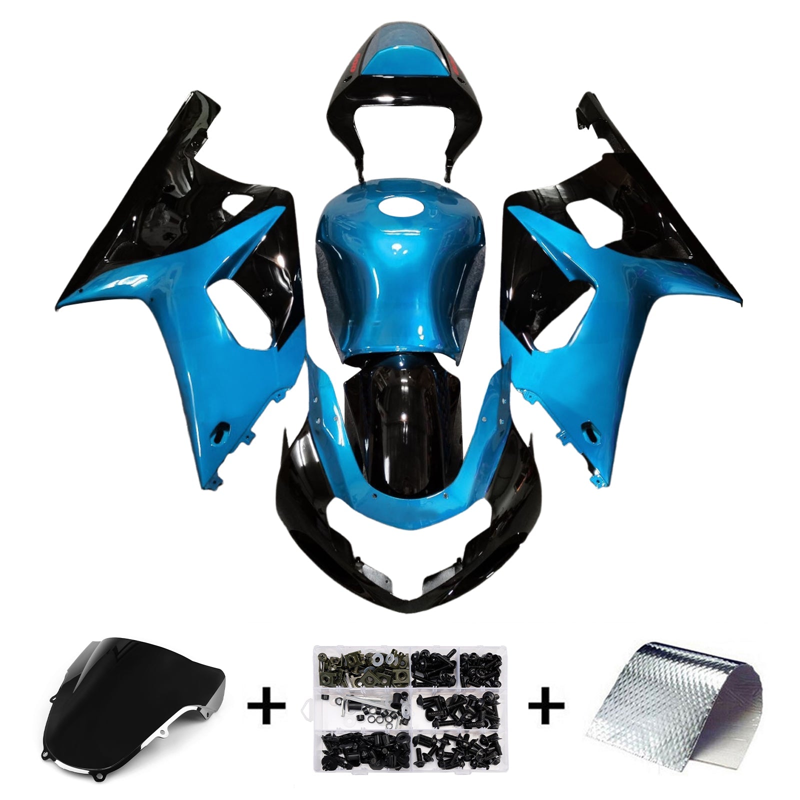 Injection Fairing Kit Bodywork For Suzuki GSXR600 2001-2003 GSXR750 2000-2003 K1