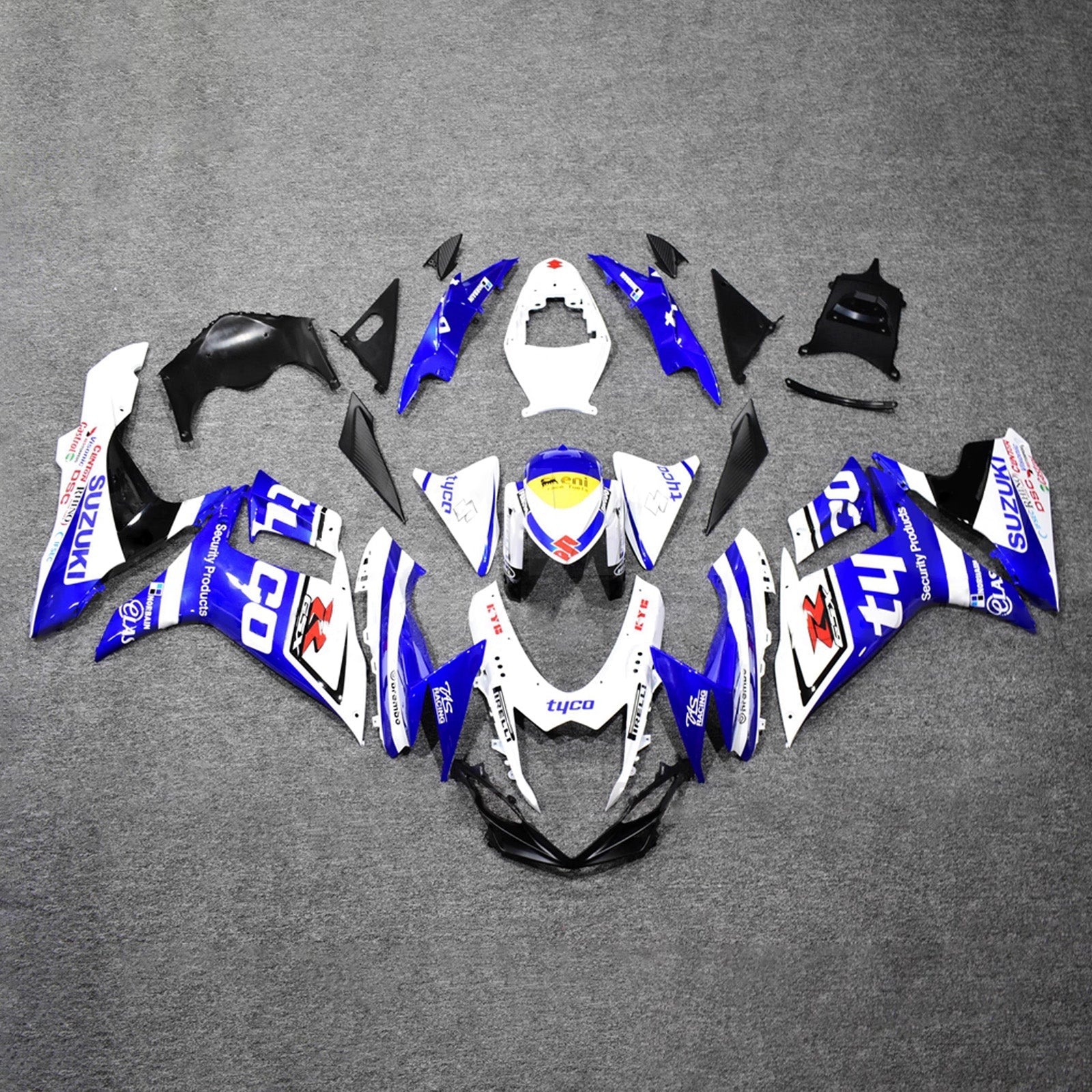 Injection Fairing Kit Bodywork Plastic ABS For Suzuki GSXR 600/750 2011-2026 K11