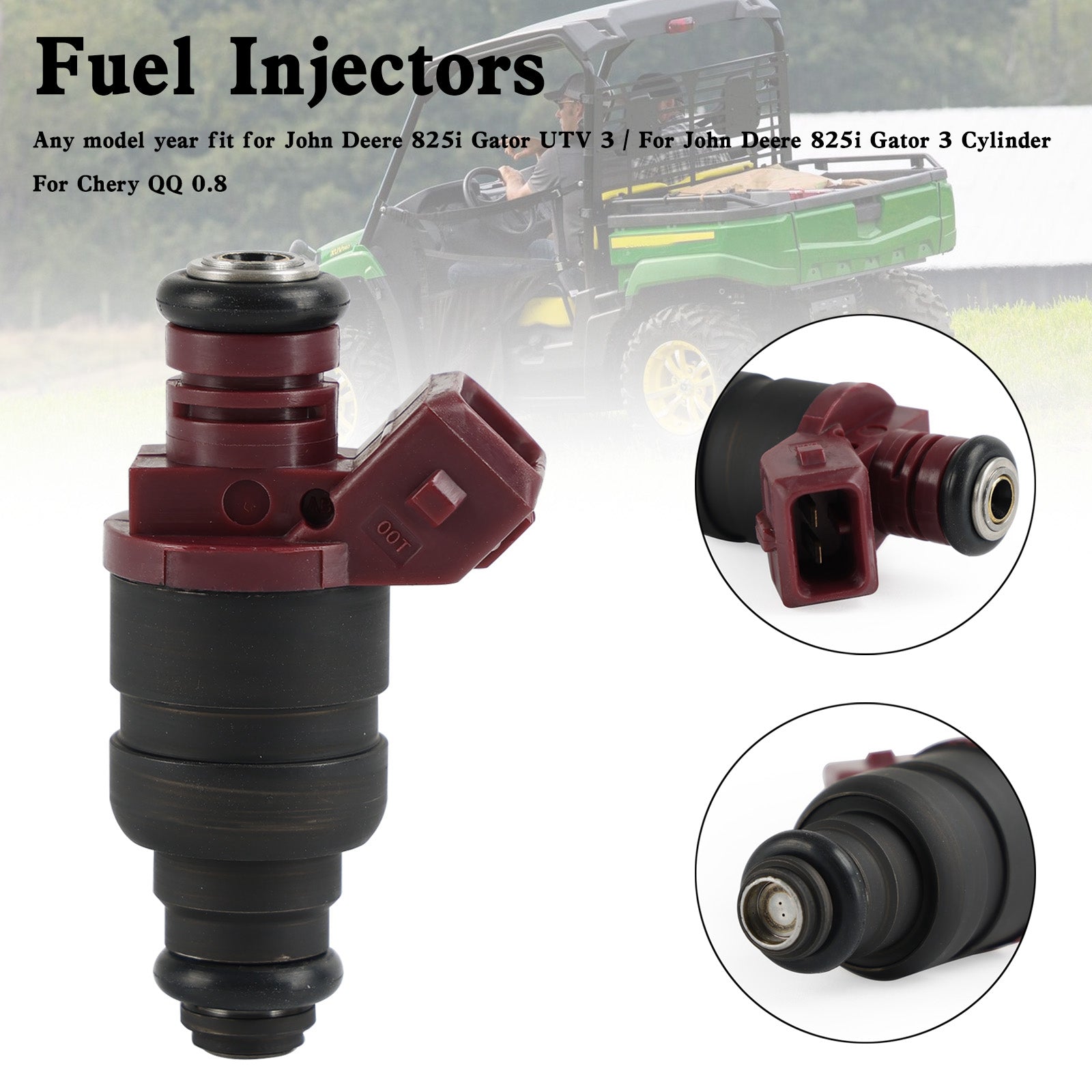 Chery QQ 0.8 John Deere 825i Gator Fuel Injector MIA11720 35WY2404A