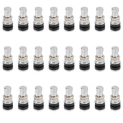 24pcs TR-161 Bolt In Tyre Valve Tire Metal Tubeless Clamp Snap-in Wheel Rim