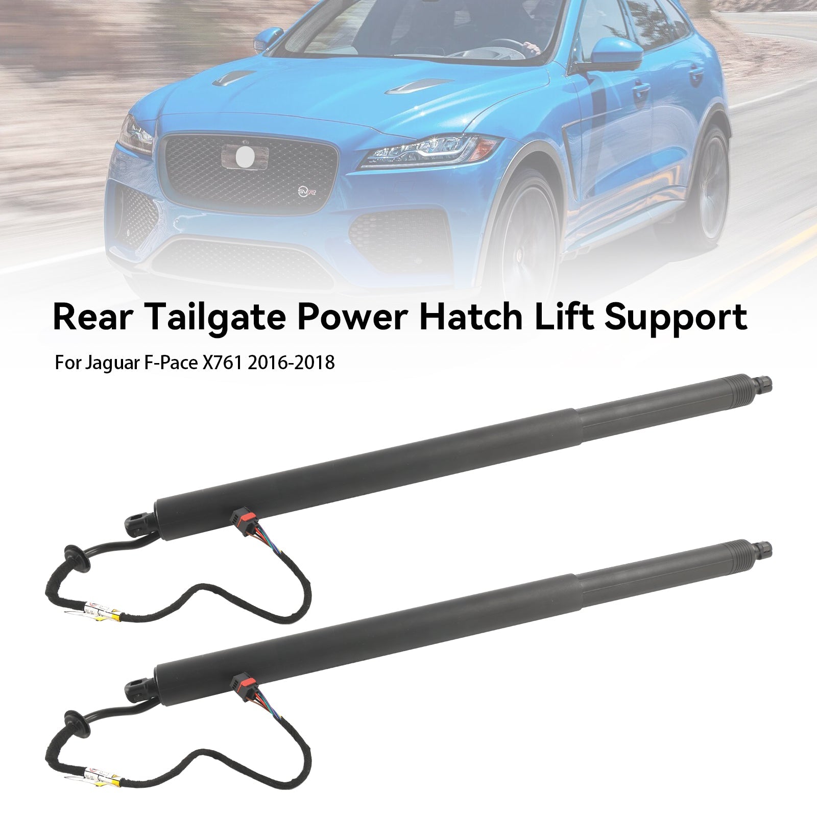 2016-2018 Jaguar F-Pace X761 2PCS Rear Electric Tailgate Struts HK8370354AA T4A1144 462420086