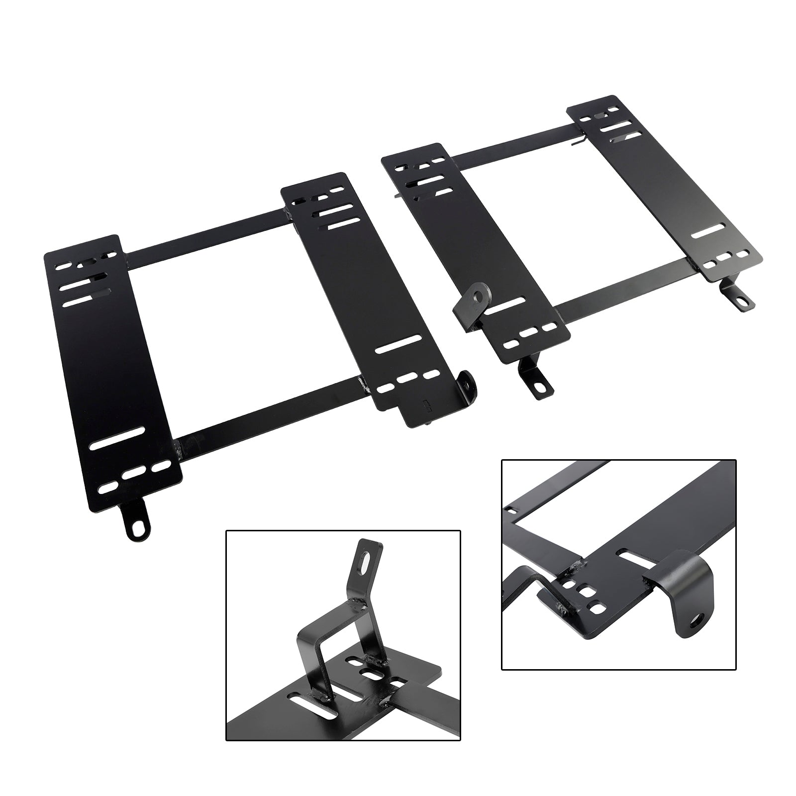 2015-2021 Polaris Slingshot Driver Passenger Seat Brackets Steel Mount Set