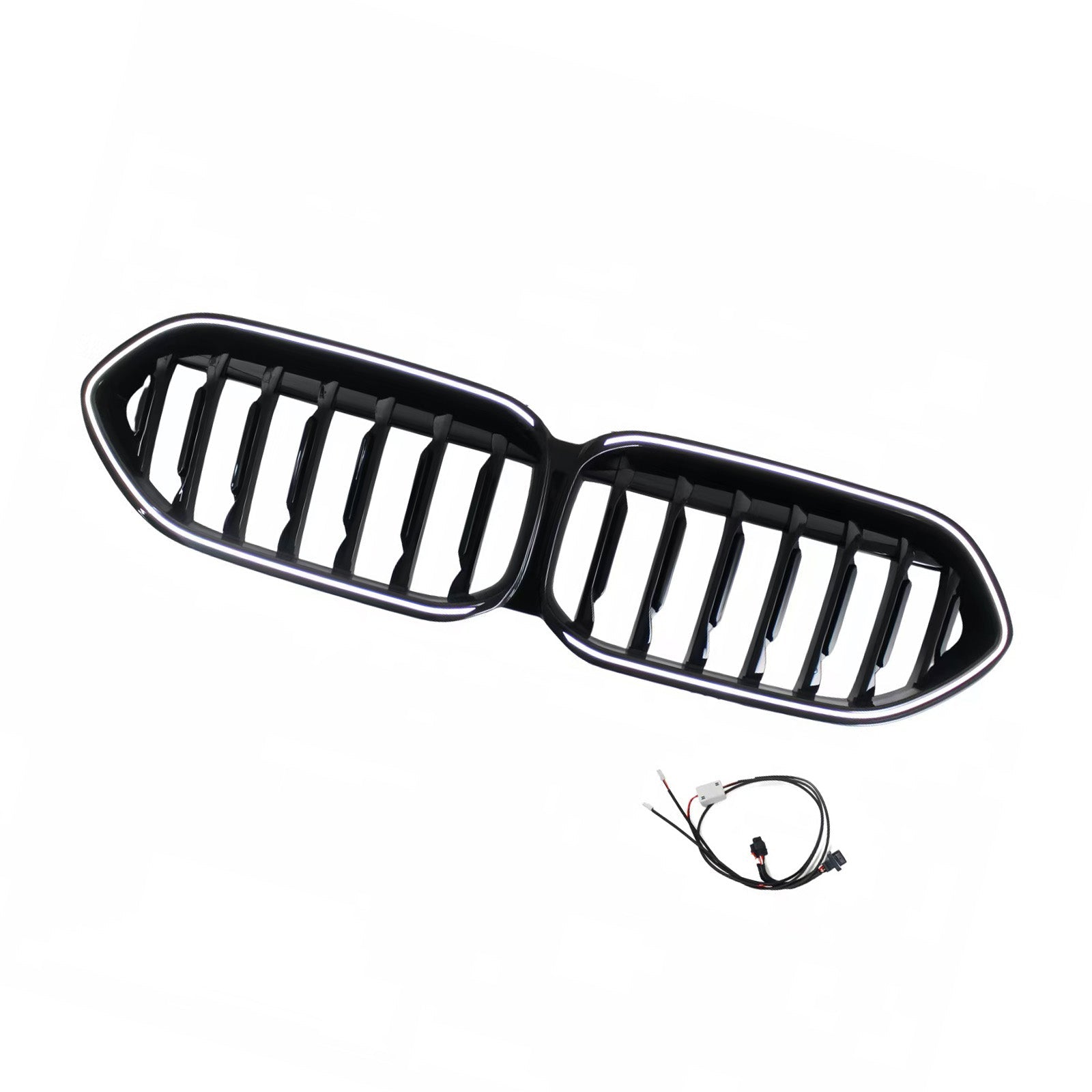 2020-2023 Fit BMW 2 Series F44 Coupe Gloss Black Front Bumper Grill Grille