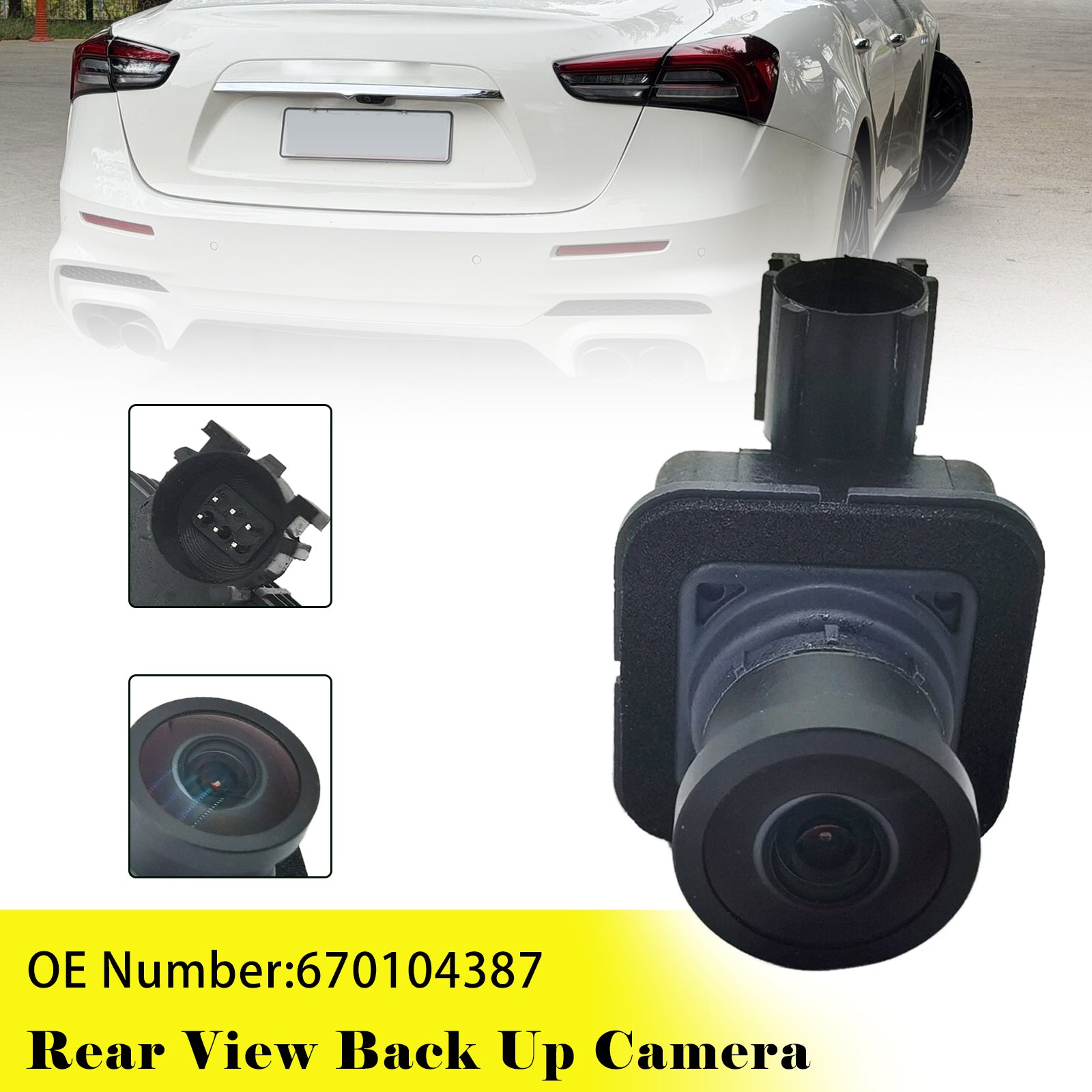 2017-2021 Fit For Maserati Ghibli Rear View Back Up Camera 670104387 670039122
