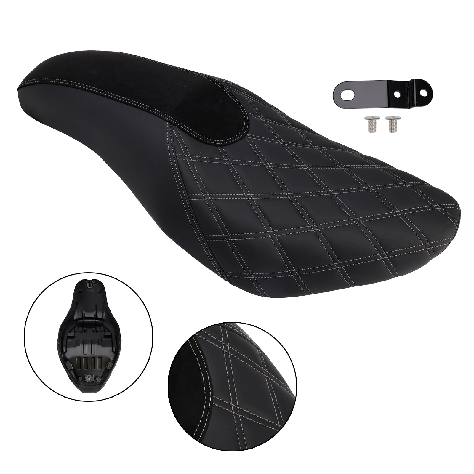 2021-2025 Honda Cm/Cmx1100 Complete Cushion Rider Passenger Seat Black