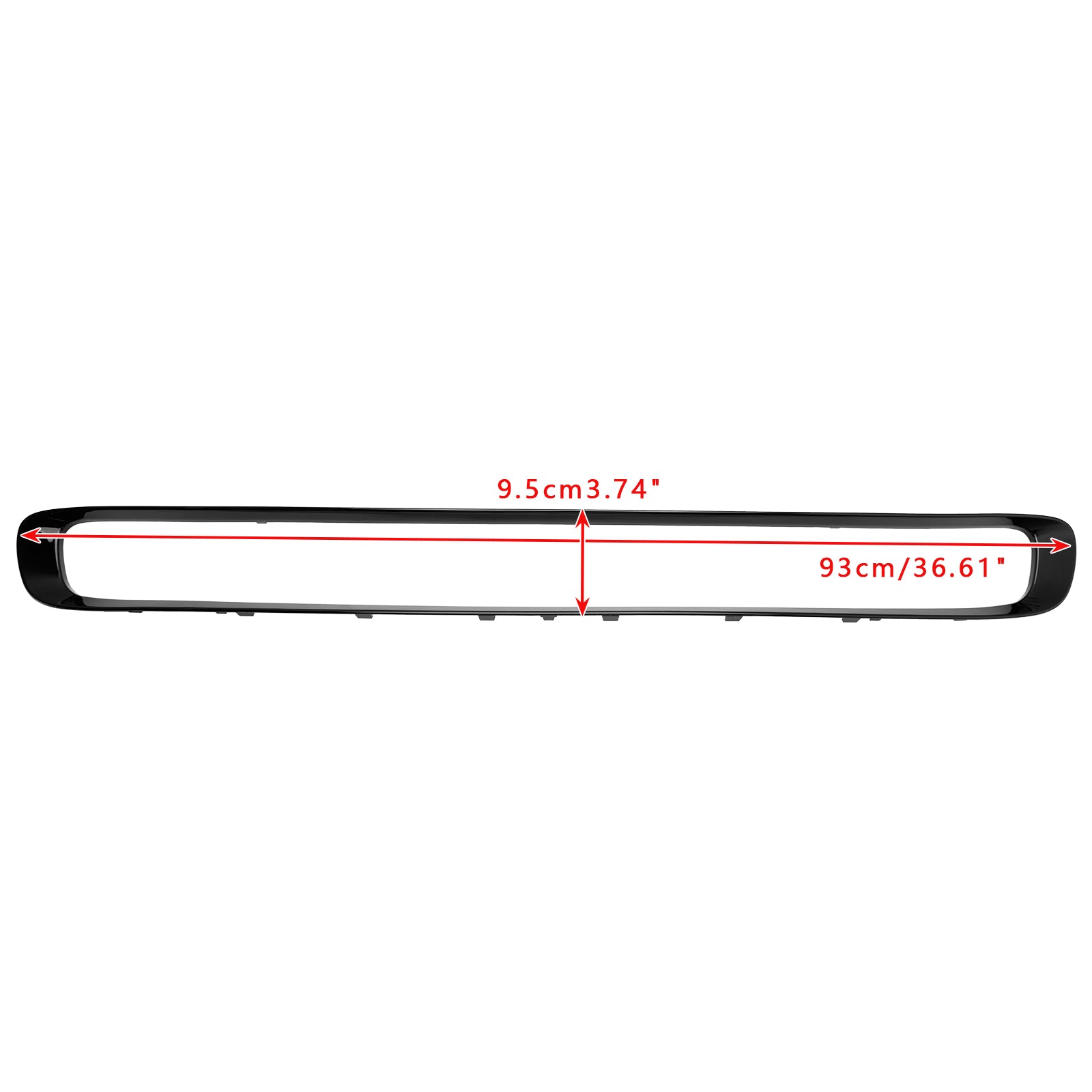 2014-2015 Mini Cooper Base Hatchback Front Bumper Lower Grill Trim 51117355238 MC1044103
