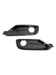 2013-2015 BMW 328i 328i xDrive 2PCS Front Bumper Fog Light Grille Covers 51117300739
