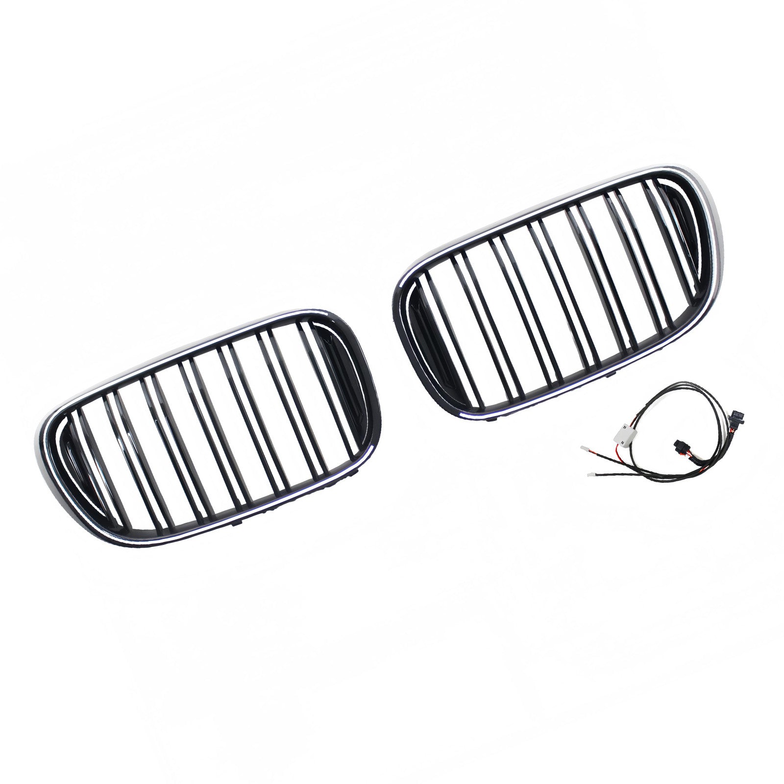 07.2015-01.2019 For BMW 7 Series G11 Long-Wheel Base Pre-Facelift Front Kidney Grill Grille