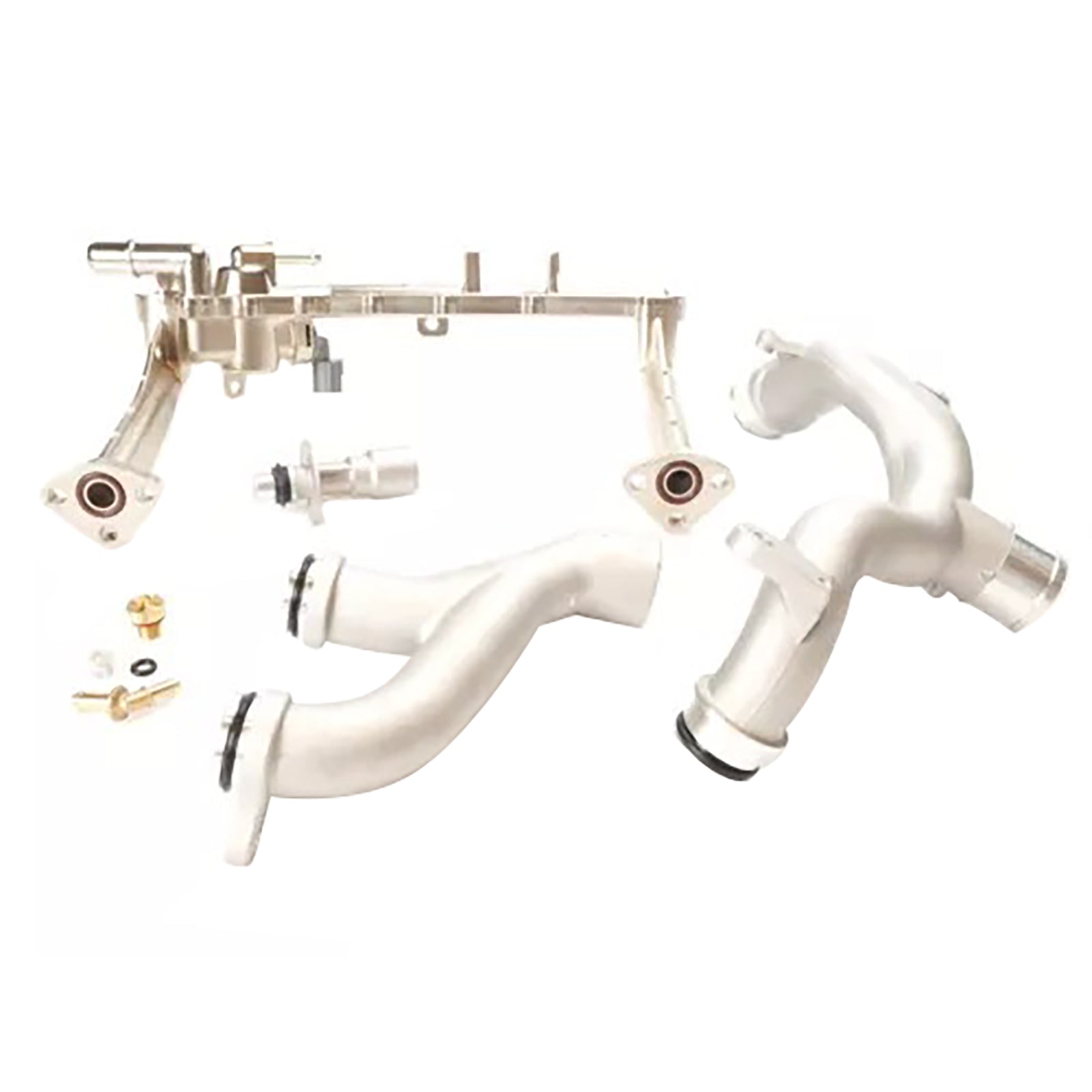 2013 - 2021 Jaguar XF 3.0L V6 (AJ126) Upgraded Metal Coolant Water Pipe System Kit LR109401 LR041788