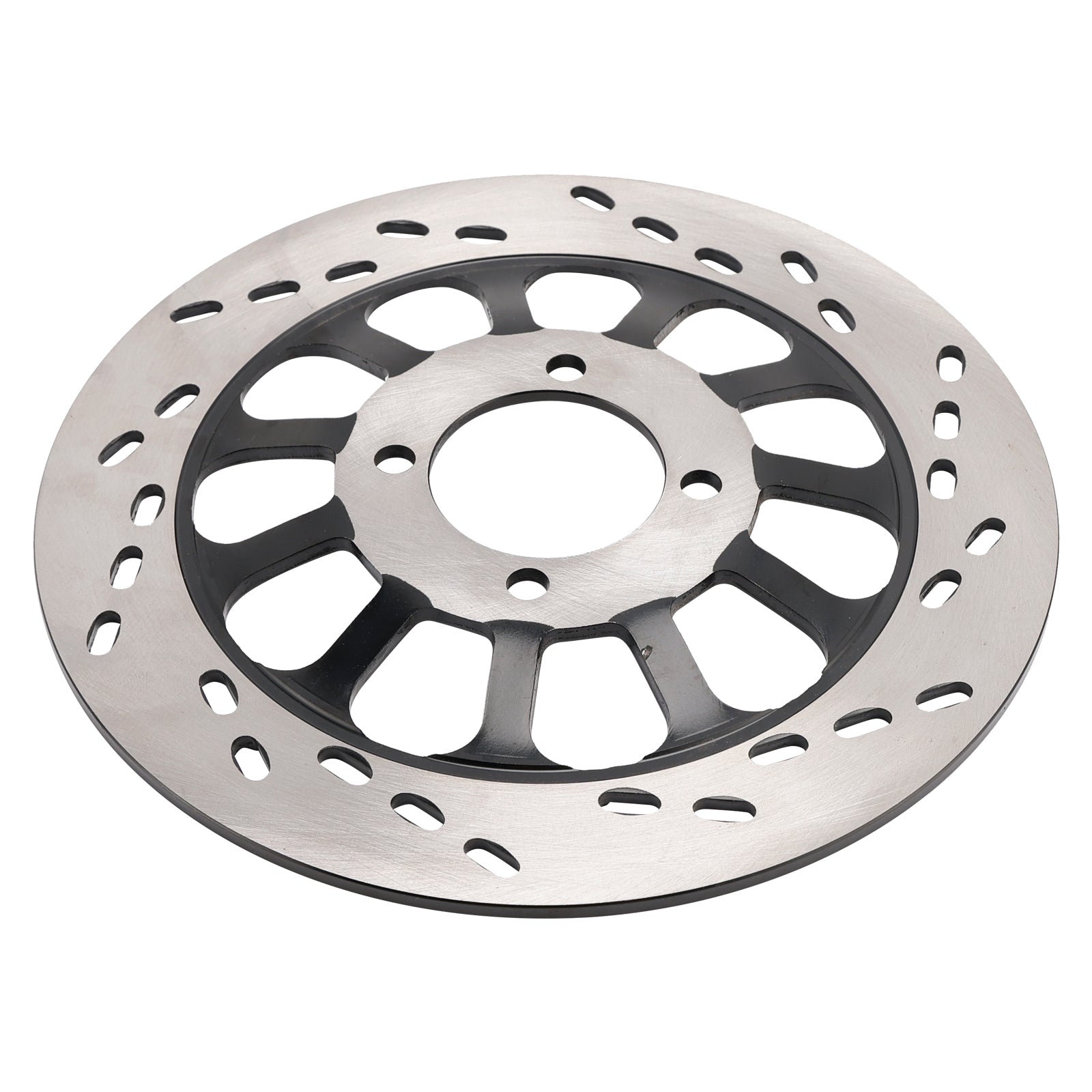 Front Solid Brake Disc Rotor 220mm Fit For Suzuki GN125 NF41A 4T GN125E 1982-2001