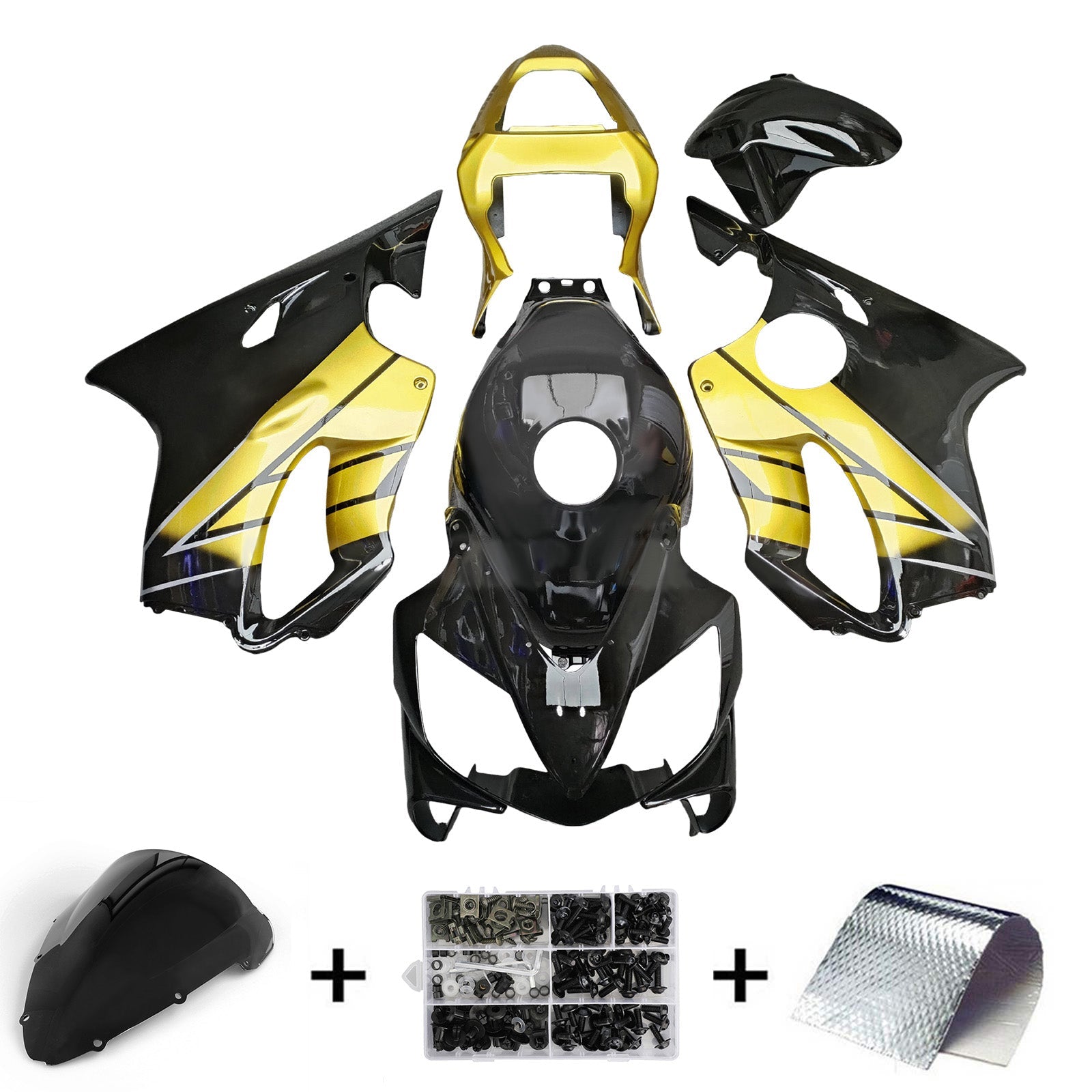 Injection Fairing Kit Bodywork Plastic ABS For Honda CBR600 F4i 2001-2003