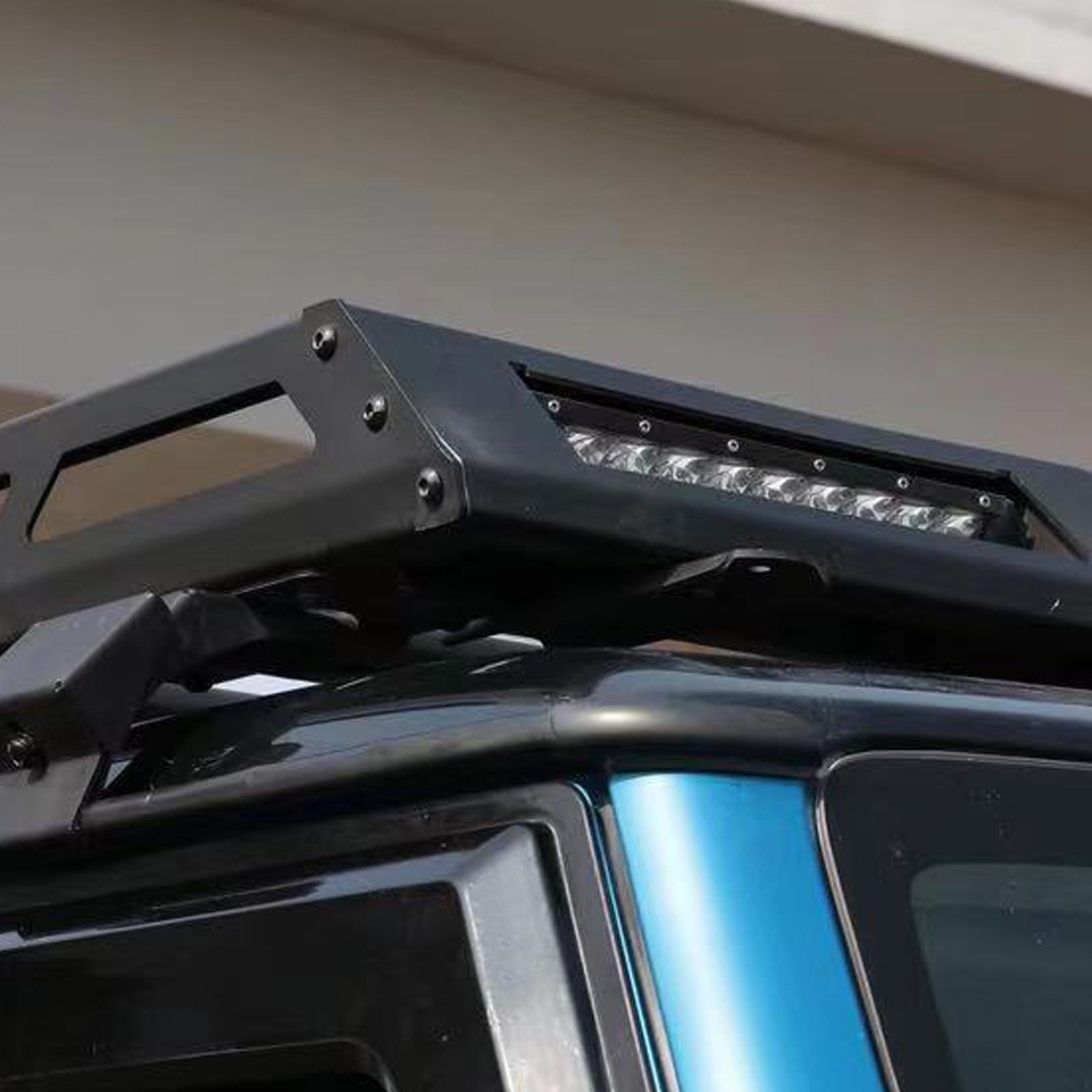 2019 2020 2021 2022 2023 Suzuki Jimny JB64 JB74 W/ Led Light Aluminium Roof Rack Luggage Rack