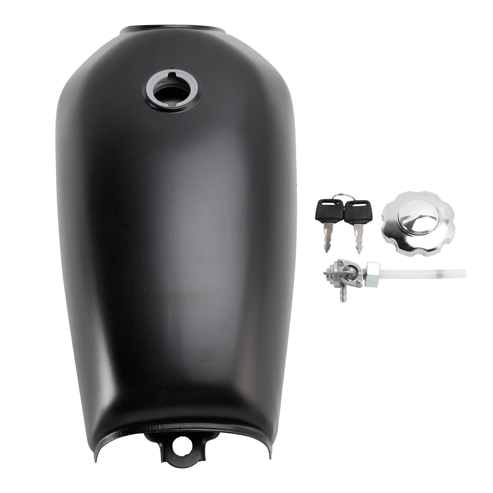 1980-1994 Honda CG 125 Cafe Racer Petrol Fuel Gas Tank 9L / 2.4 Gal Matte Black