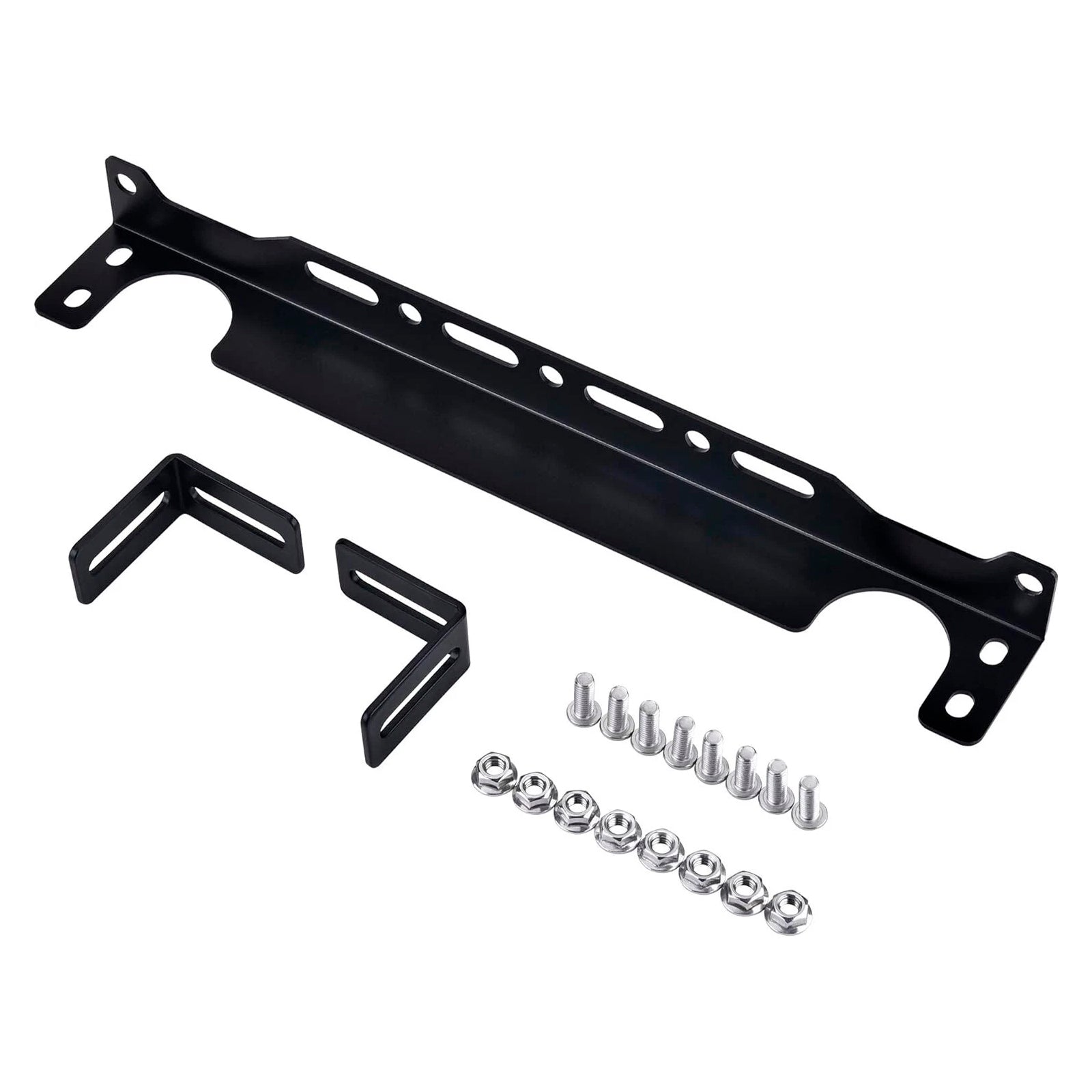 Oil Cooler Mounting Bracket Kit 330mm 13.4inch For British-Style Oil Cooler