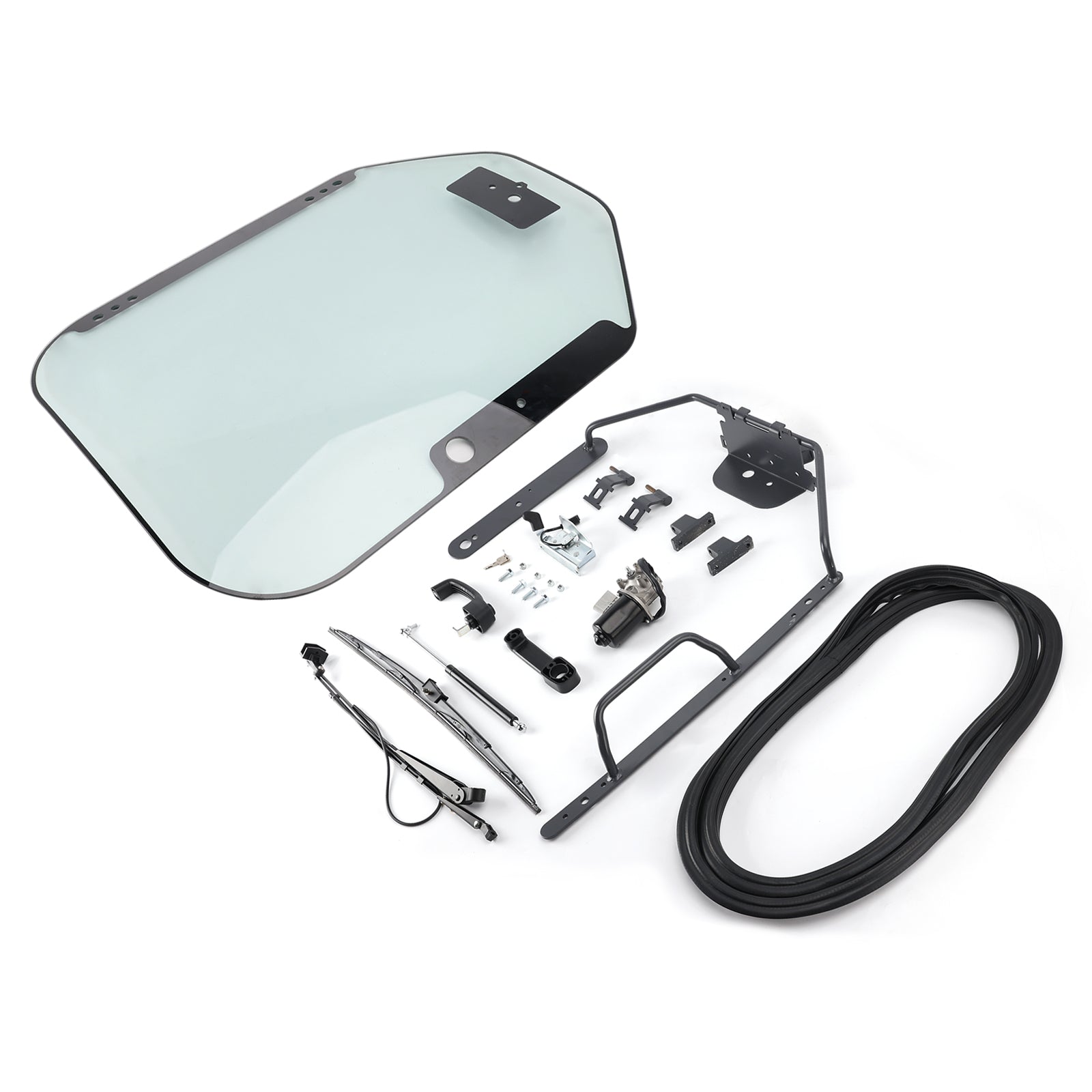 Front Door Glass kit 7120402 7120401 For Bobcat Skid Steer Loaders S450 S510