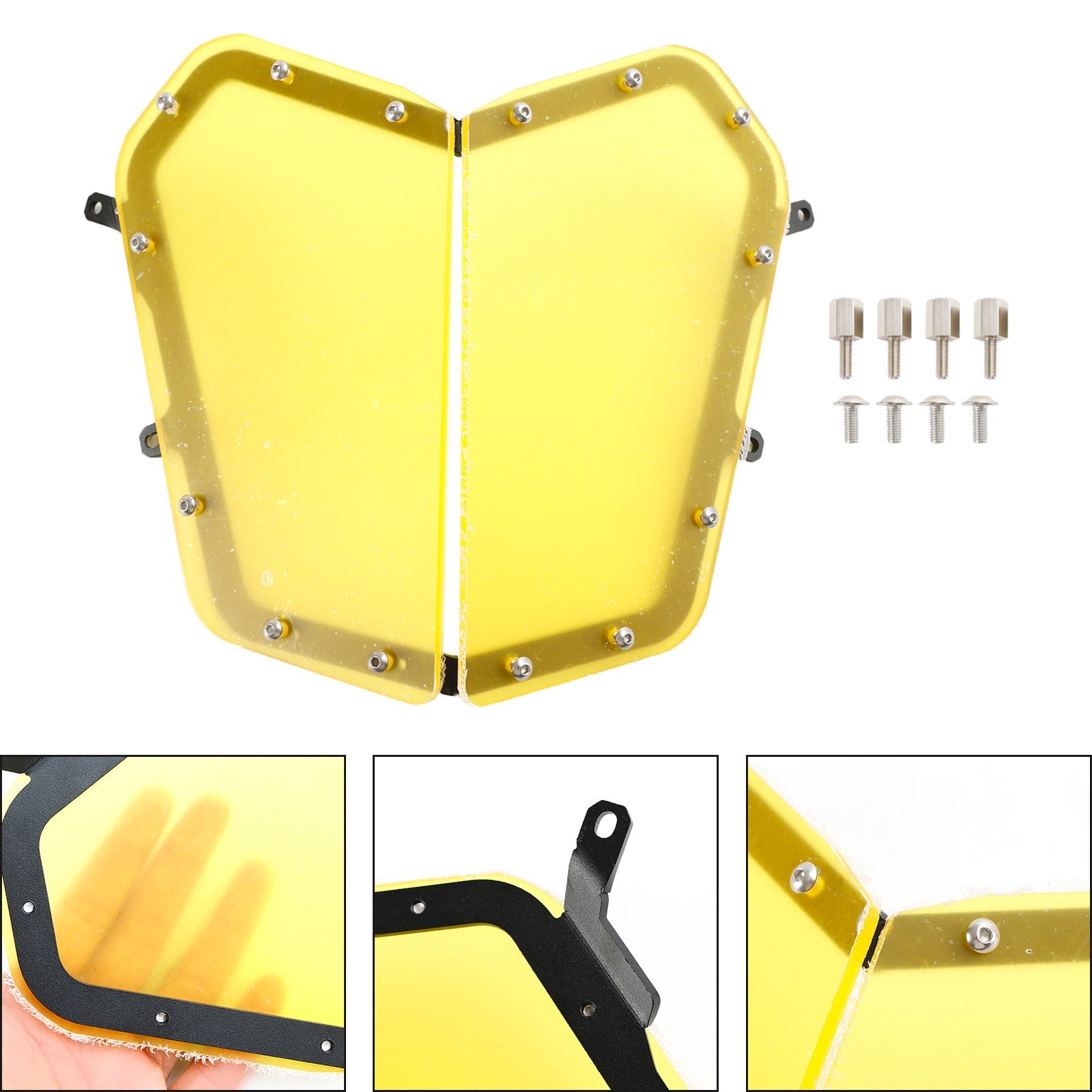 2019-2023 Yamaha Tenere 700 Headlight Guard Front Lamp Acrylic Cover
