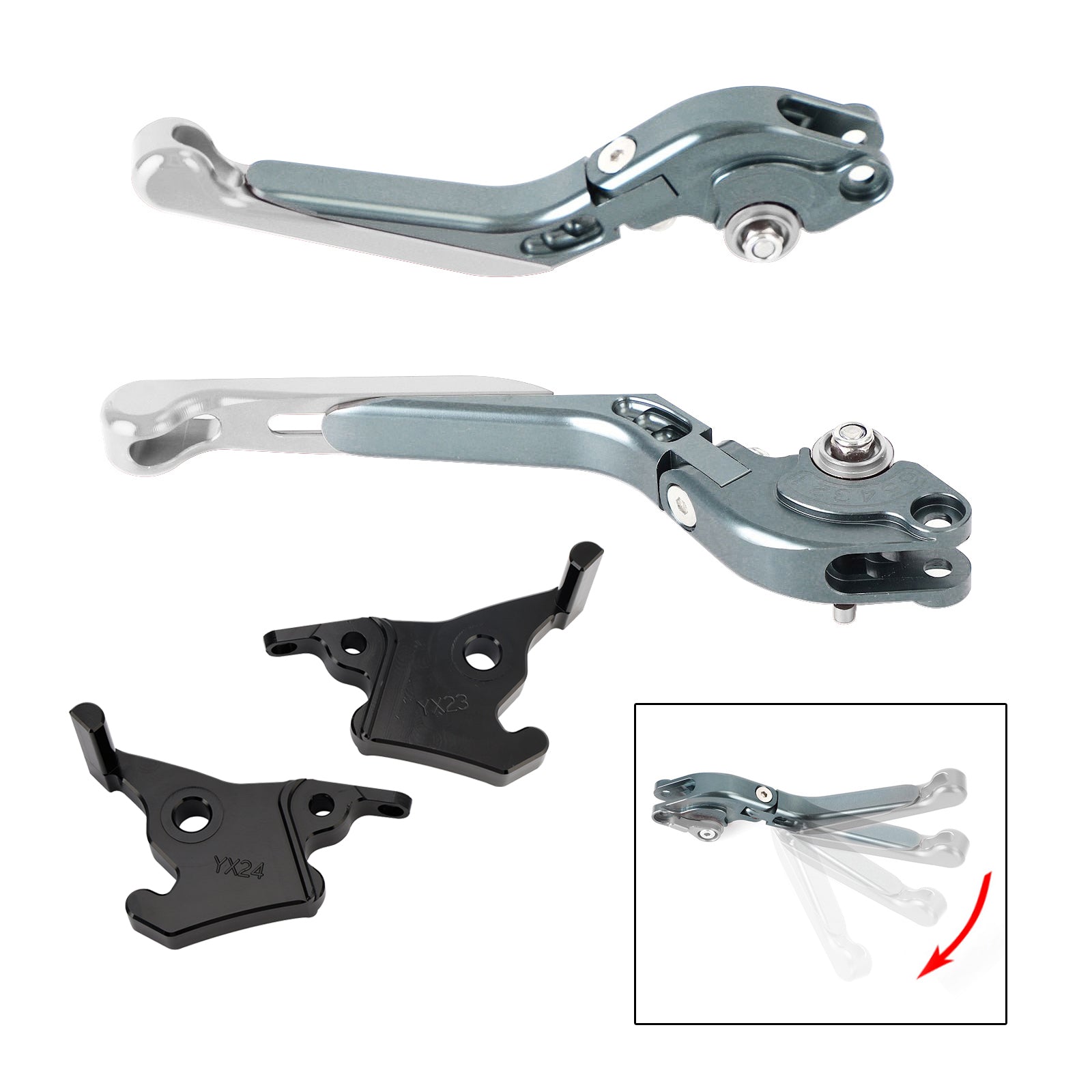 2023-2025 YAMAHA XMAX 300 Adjustable Clutch Brake Lever