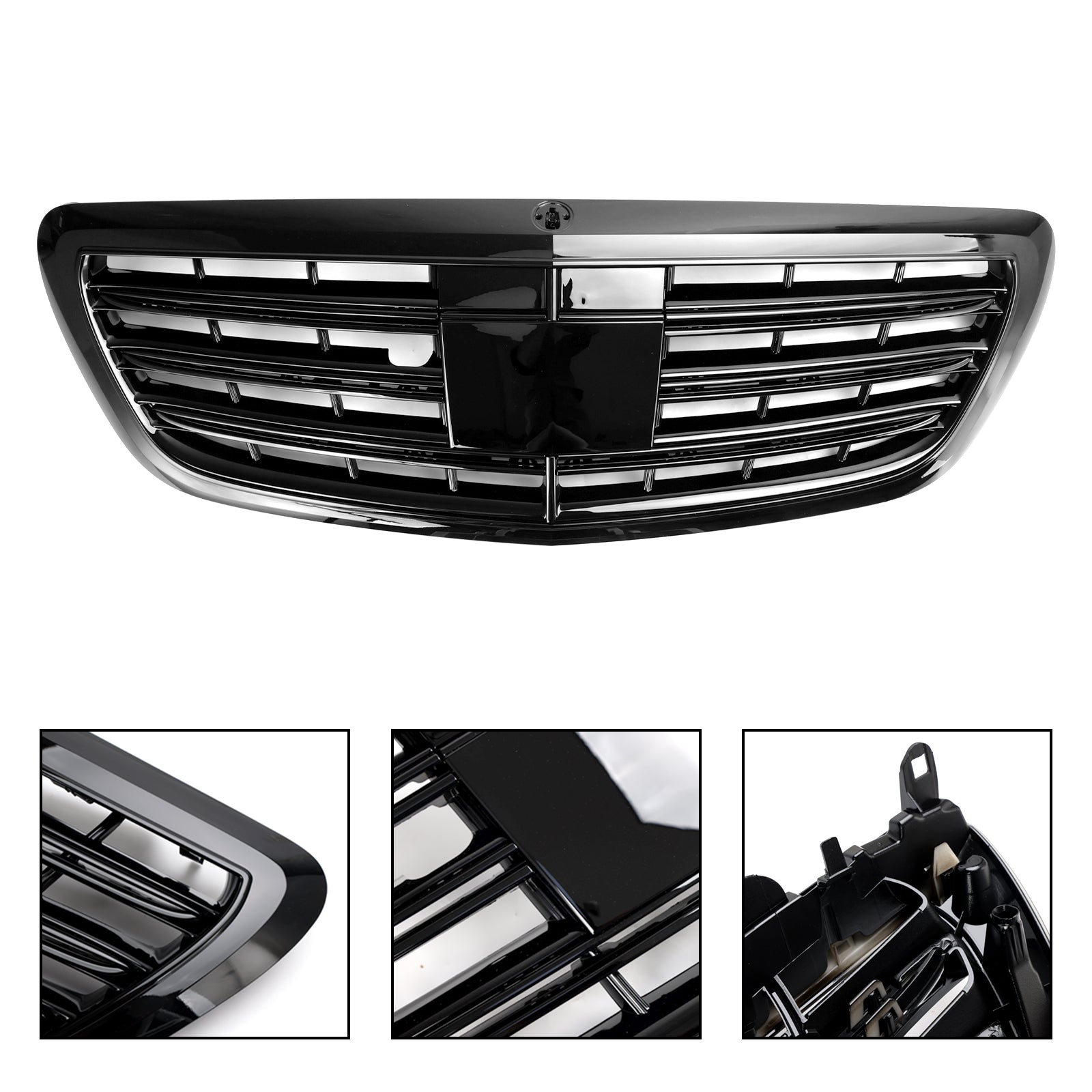 2014 2015 2016 2017 2018 2019 2020 S-class W222 S500 S550 S600 W/ACC Mercedes-Benz Front Grill Grille