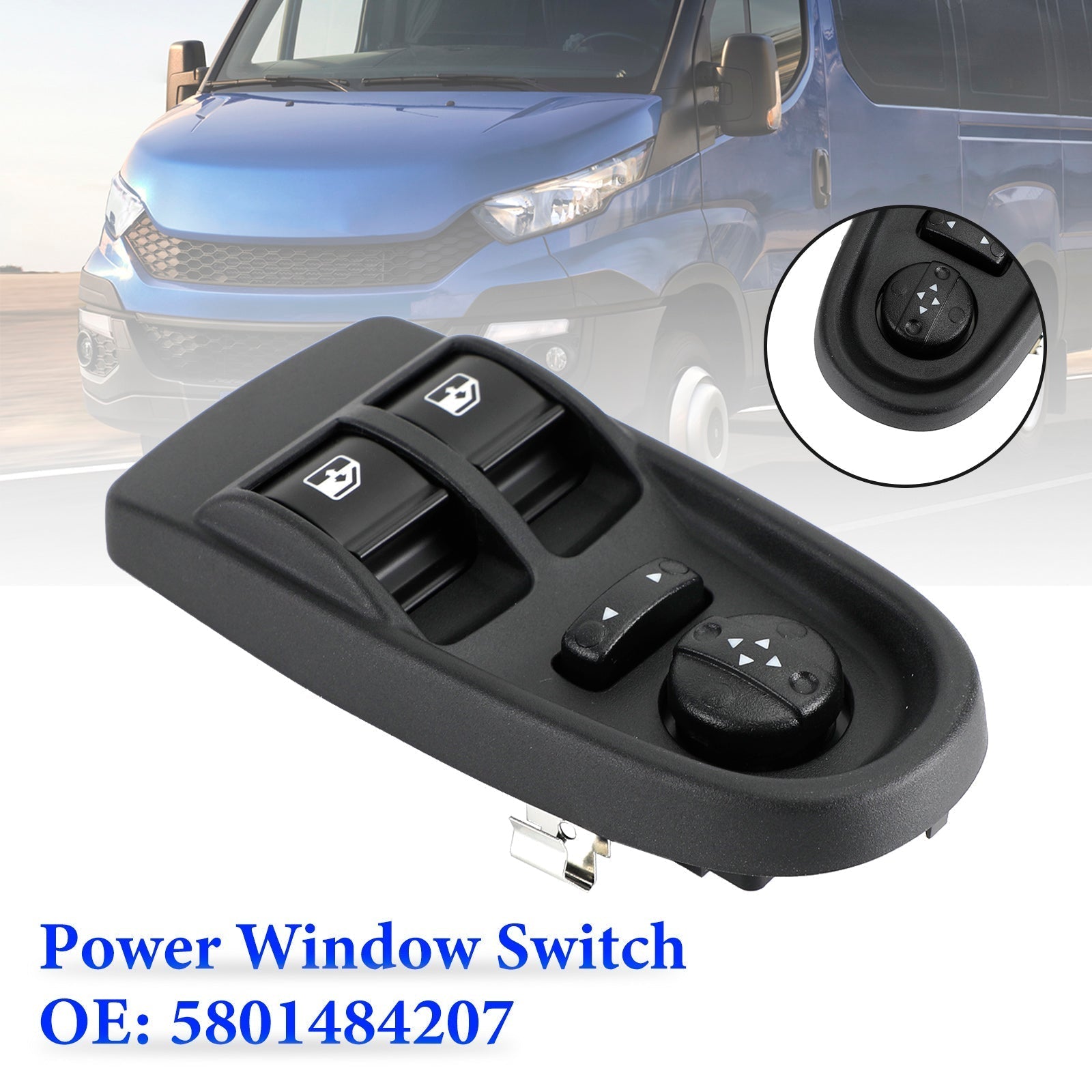 IVECO DAILY 2011-2014 EWS/VC/003A Power Window Switch 5801484207