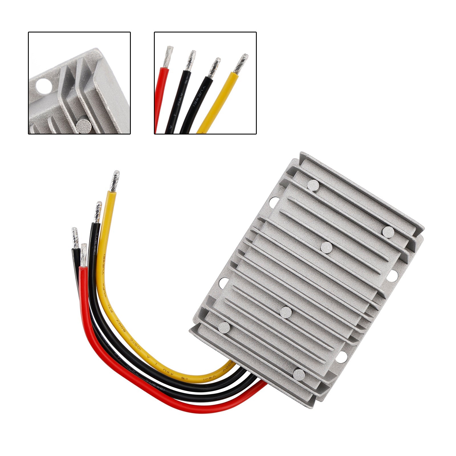 Waterproof DC 20-72V to 12V 30A 360W Step-Down Power Supply Converter Regulator