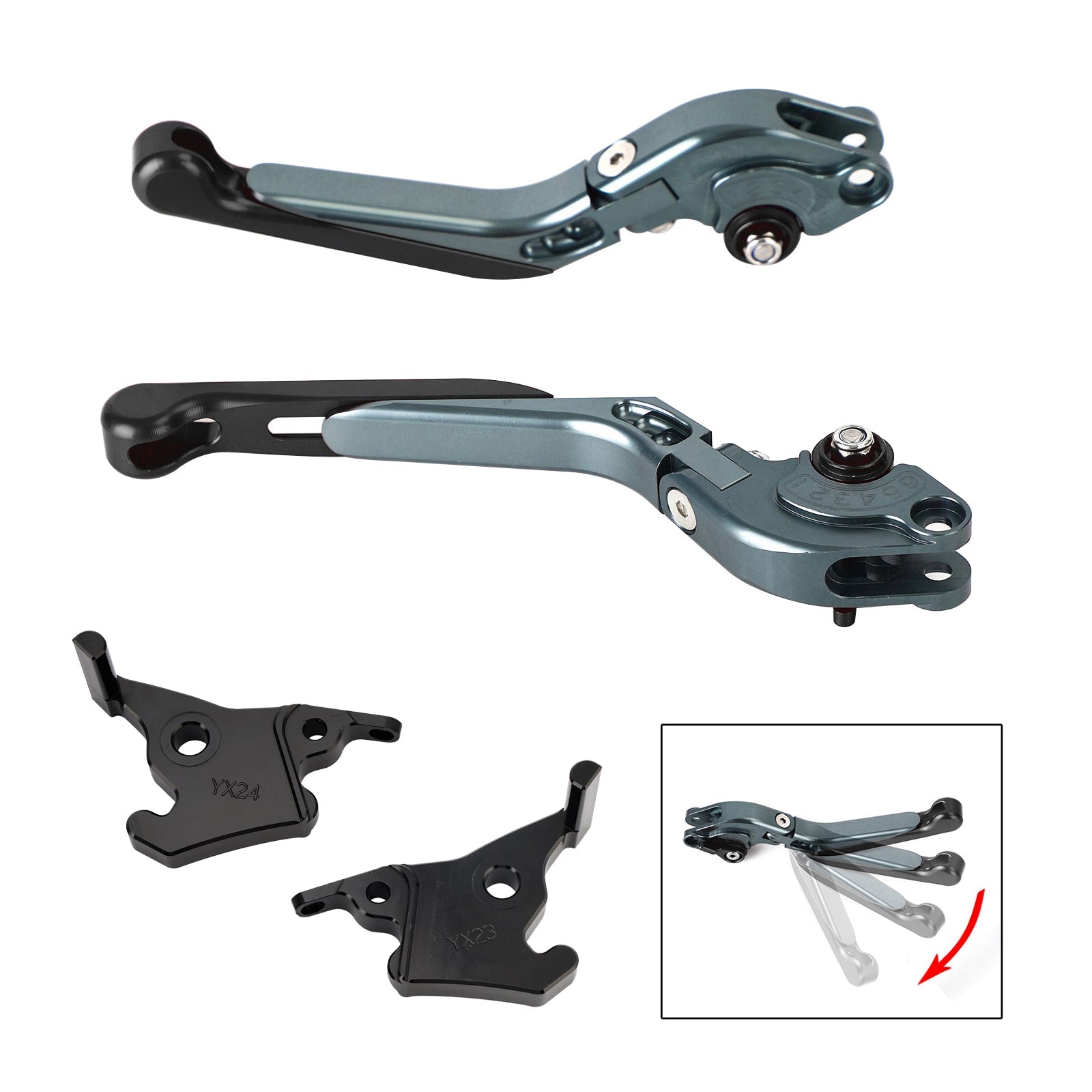 2023-2025 YAMAHA XMAX 300 Adjustable Clutch Brake Lever
