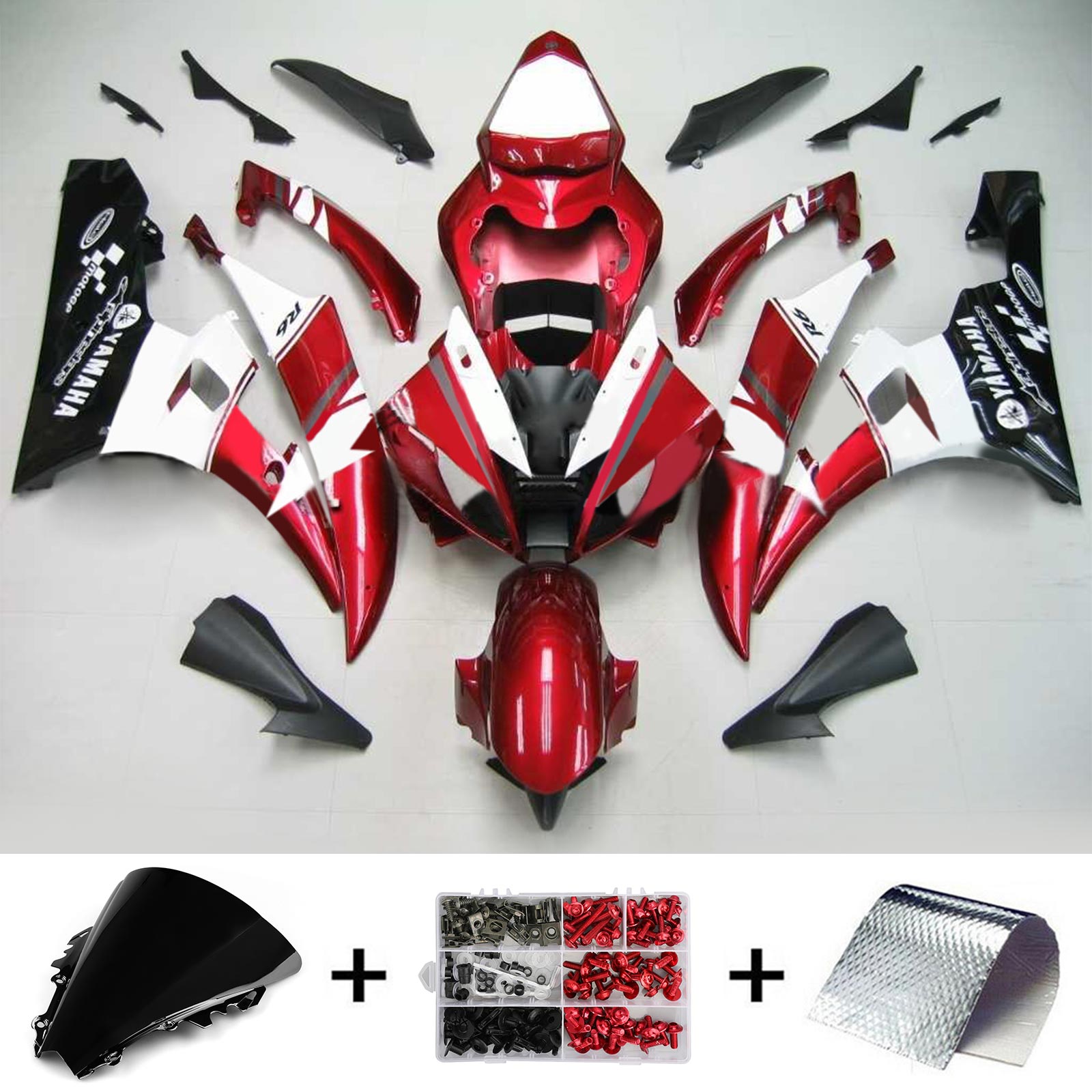 2006-2007 Yamaha YZF 600 R6 Fairing Kit Generic