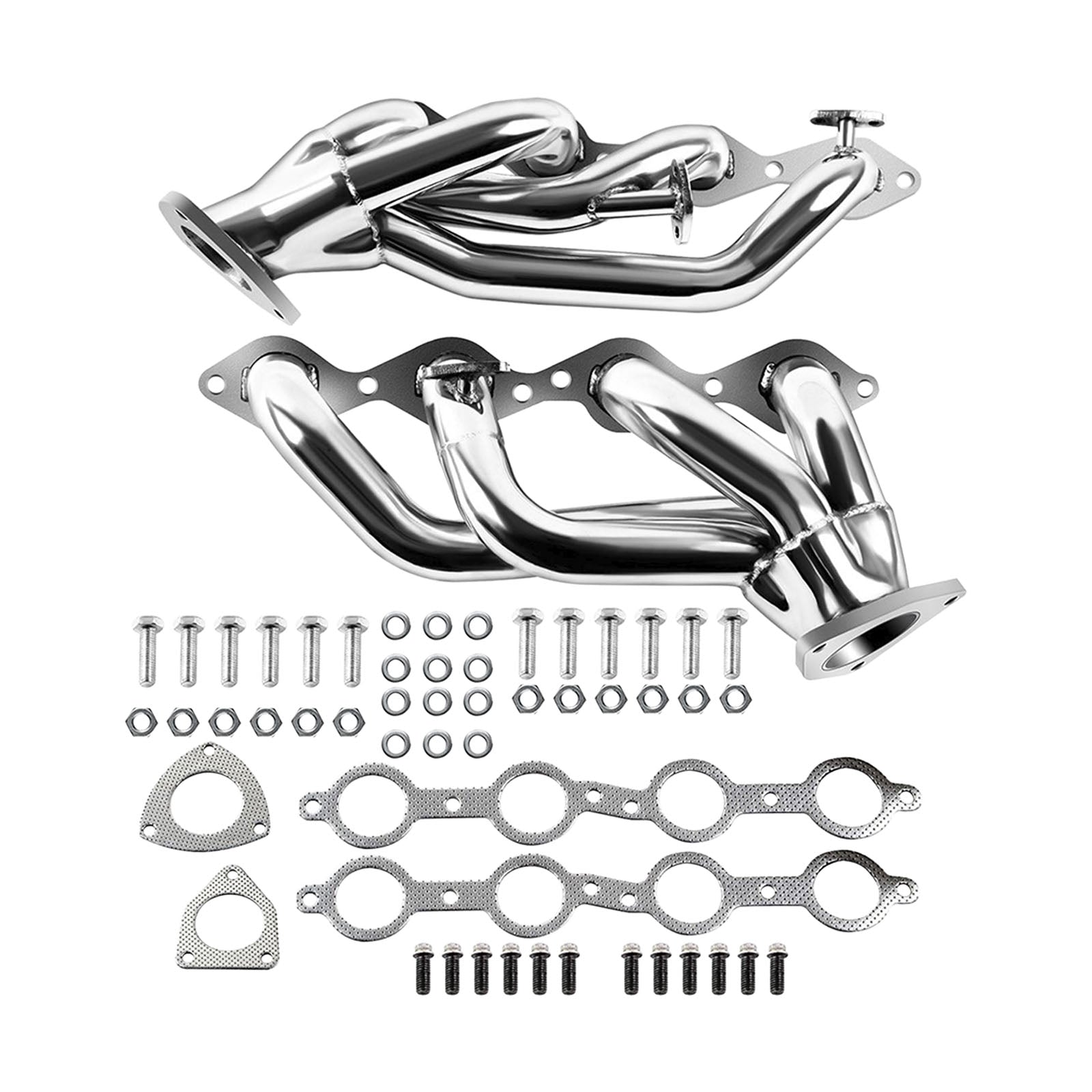 Header Manifold Exhaust Fit Chevy Silverado 1500HD 2001-2003 Fit GMC Sierra 1500