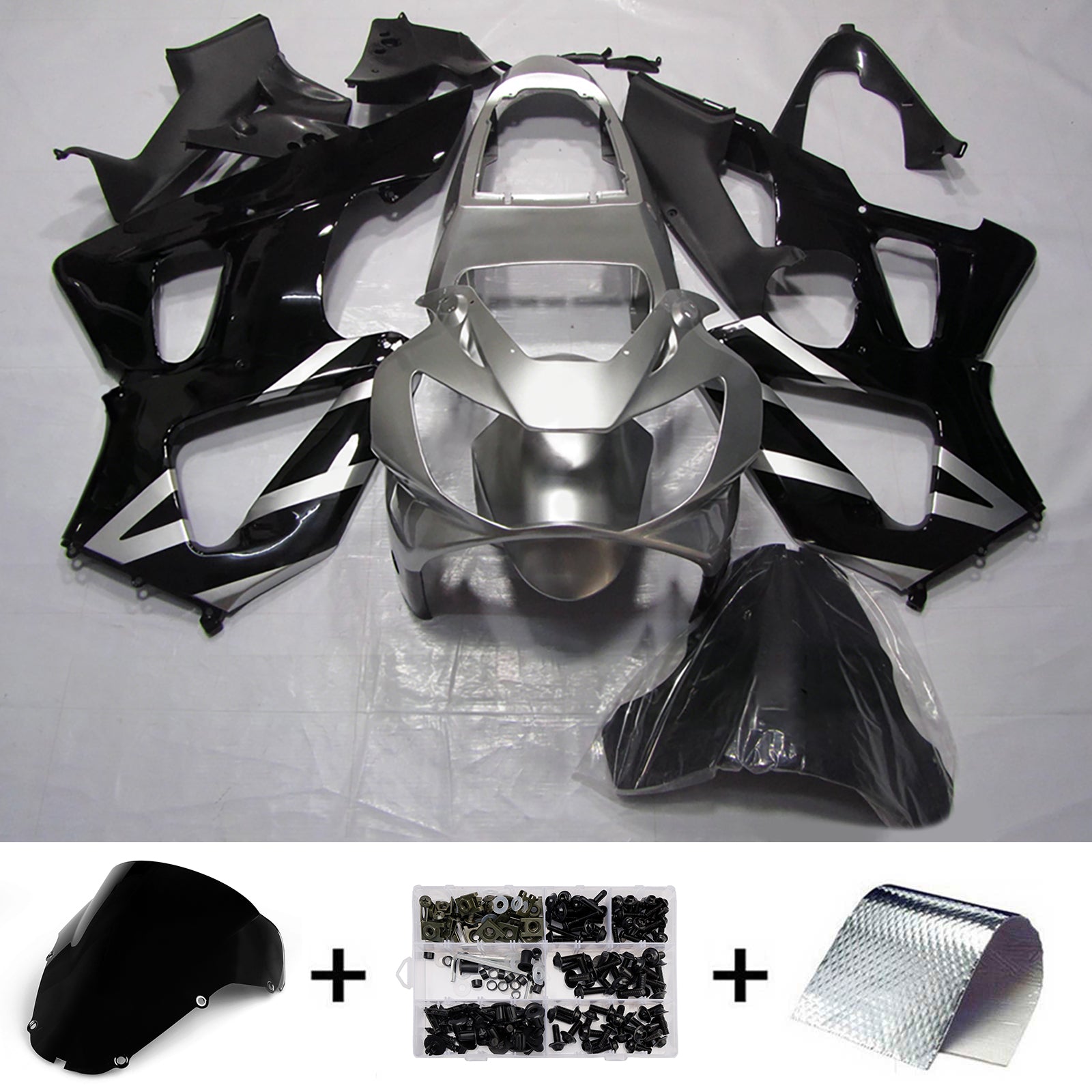 Injection Fairing Kit Bodywork Plastic ABS For Honda CBR929RR 2000-2001