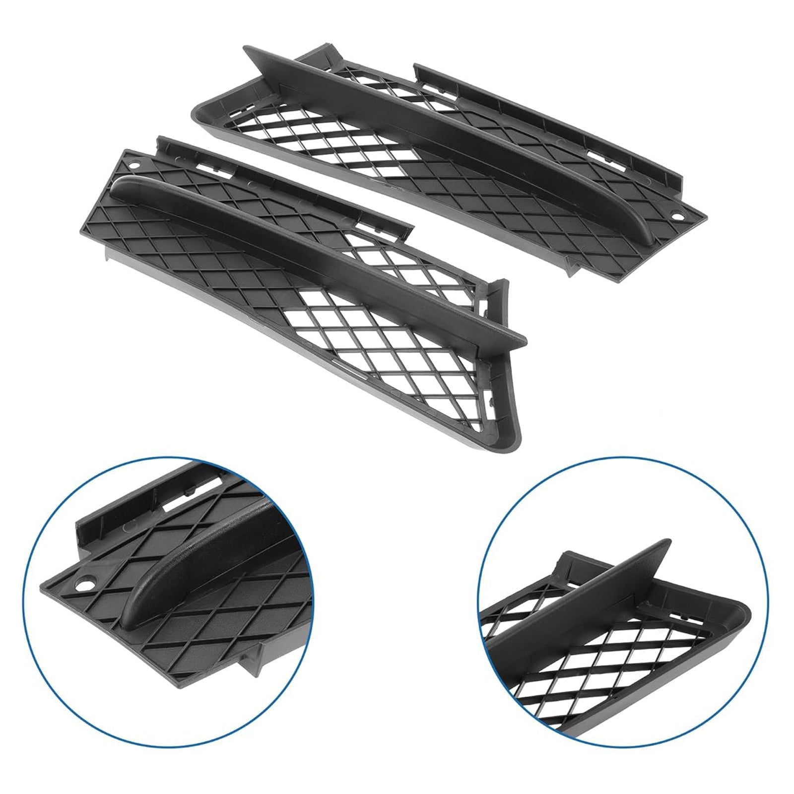 Front Fog Light Grille For BMW 3 Series E90 E91 2006-2008 51117134081