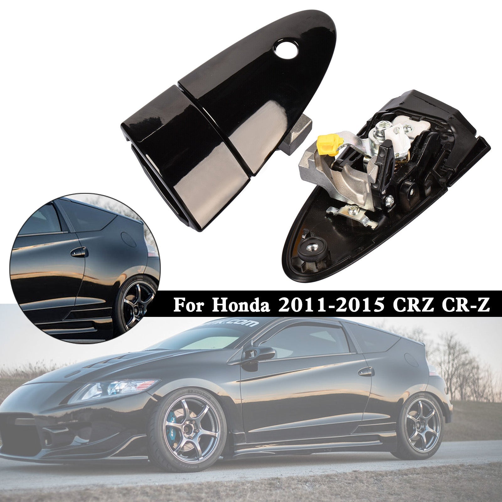 2011-2015 Honda CRZ CR-Z Pair Left & Right Outer Door Handles 72181-SZT-003