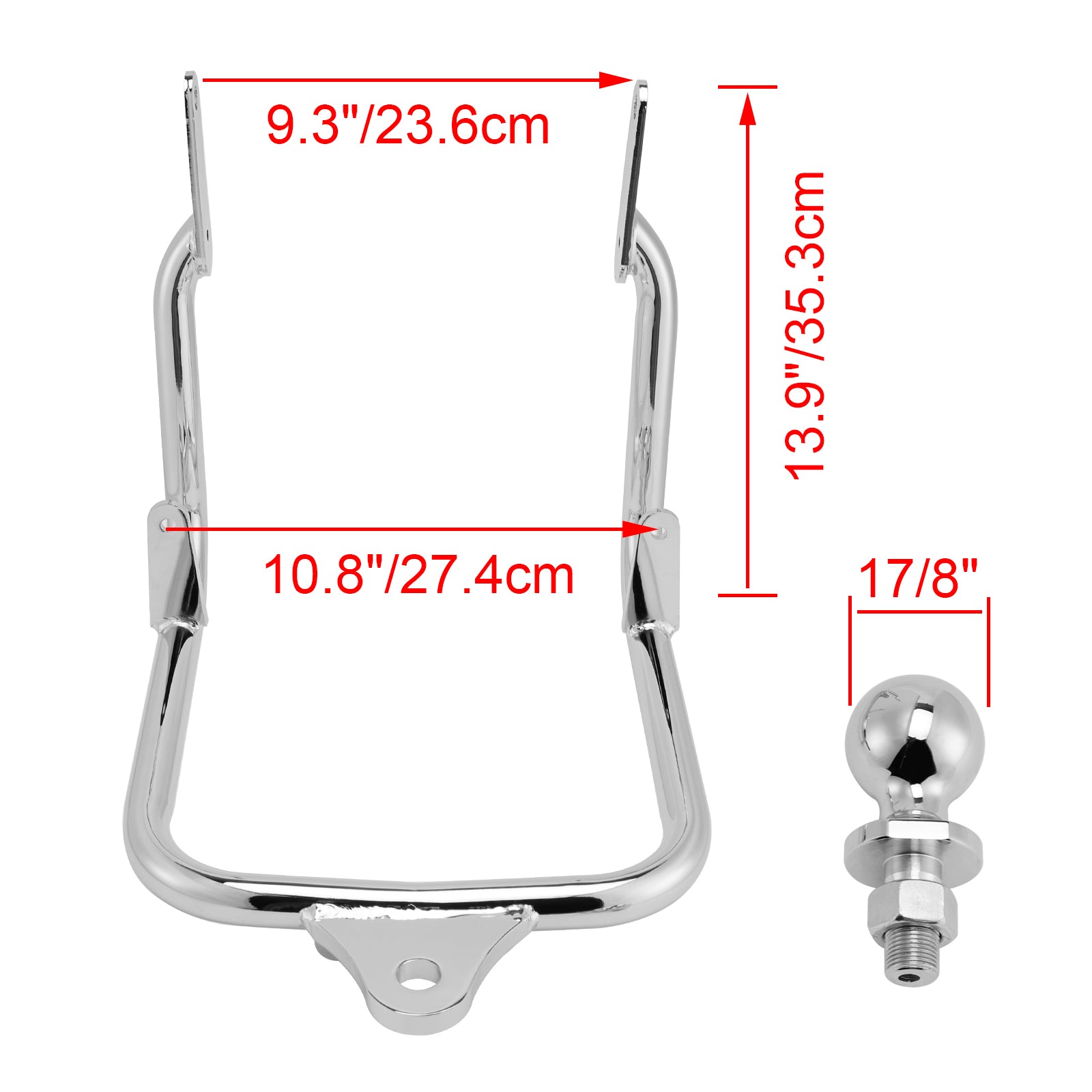 2009-2023 Harley Electra Glide Classic /FLHTC Receiver Trailer Tow Hitch