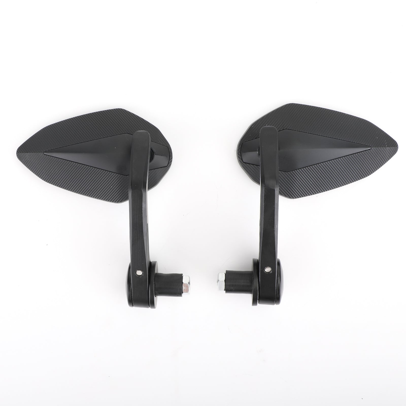 Motorcycle Sportbike 7/8" Handle Bar End Mirrors For 790 690 390 125 Black Generic