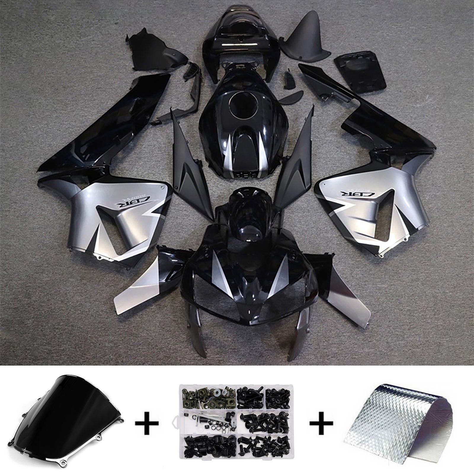 Injection Fairing Kit Bodywork Plastic ABS For Honda CBR600RR 2005-2006 F5