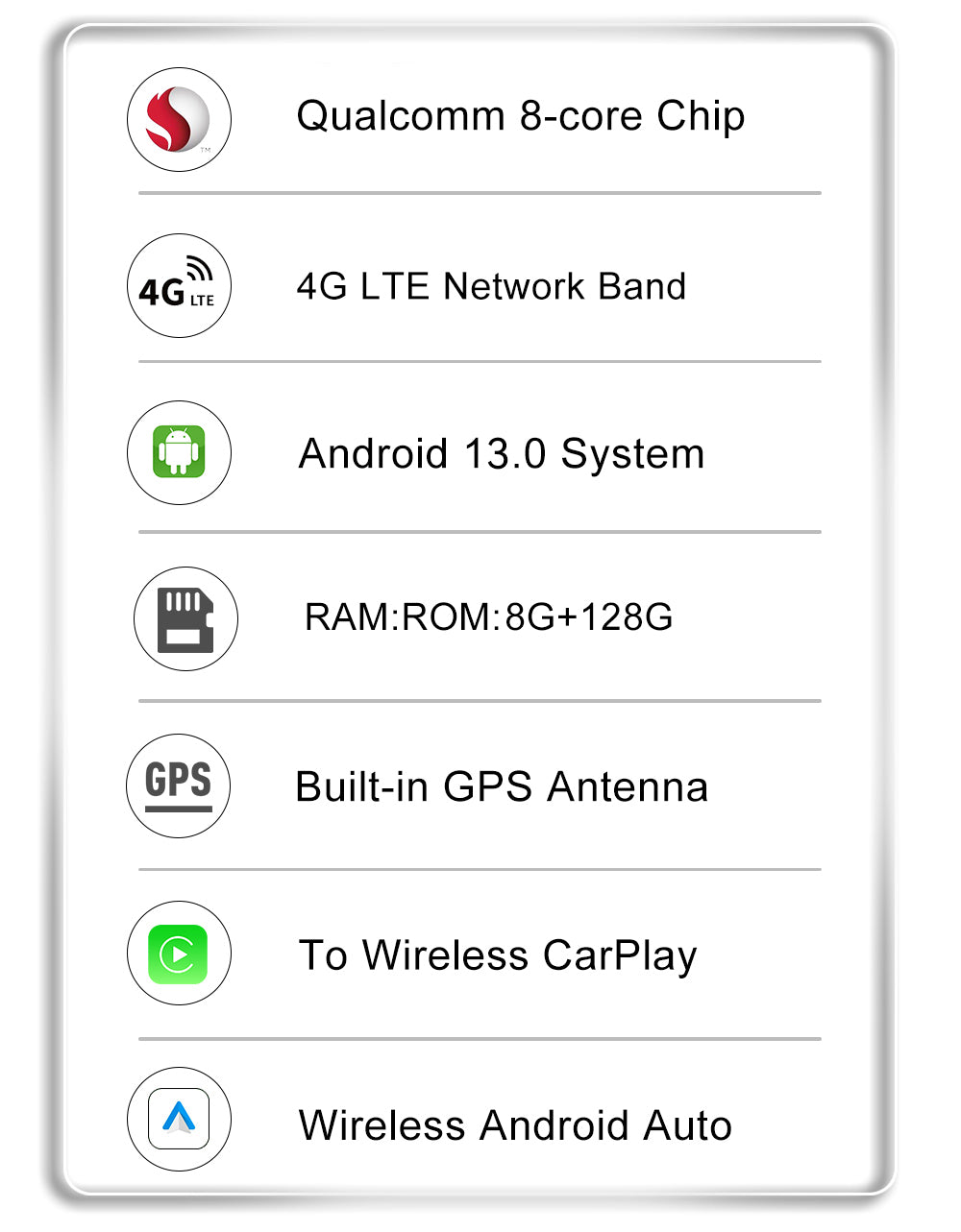 Carlinkit Carplay AI Box Plus Android 13 8+128GB Wireless Auto Bluetooth Adapter