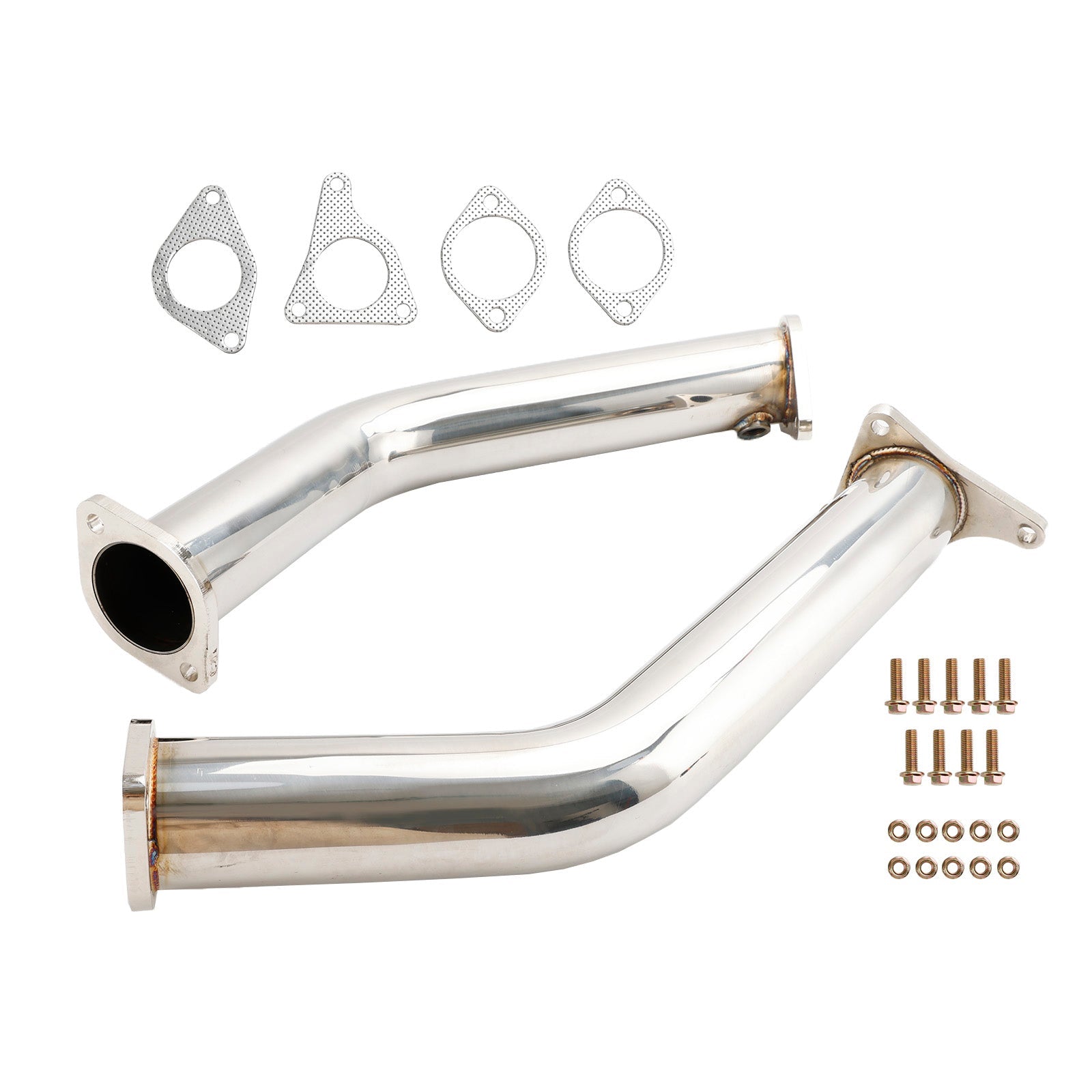 Exhaust Racing Downpipe For Infiniti Q60 / Q50 VR30 Stainless Steel